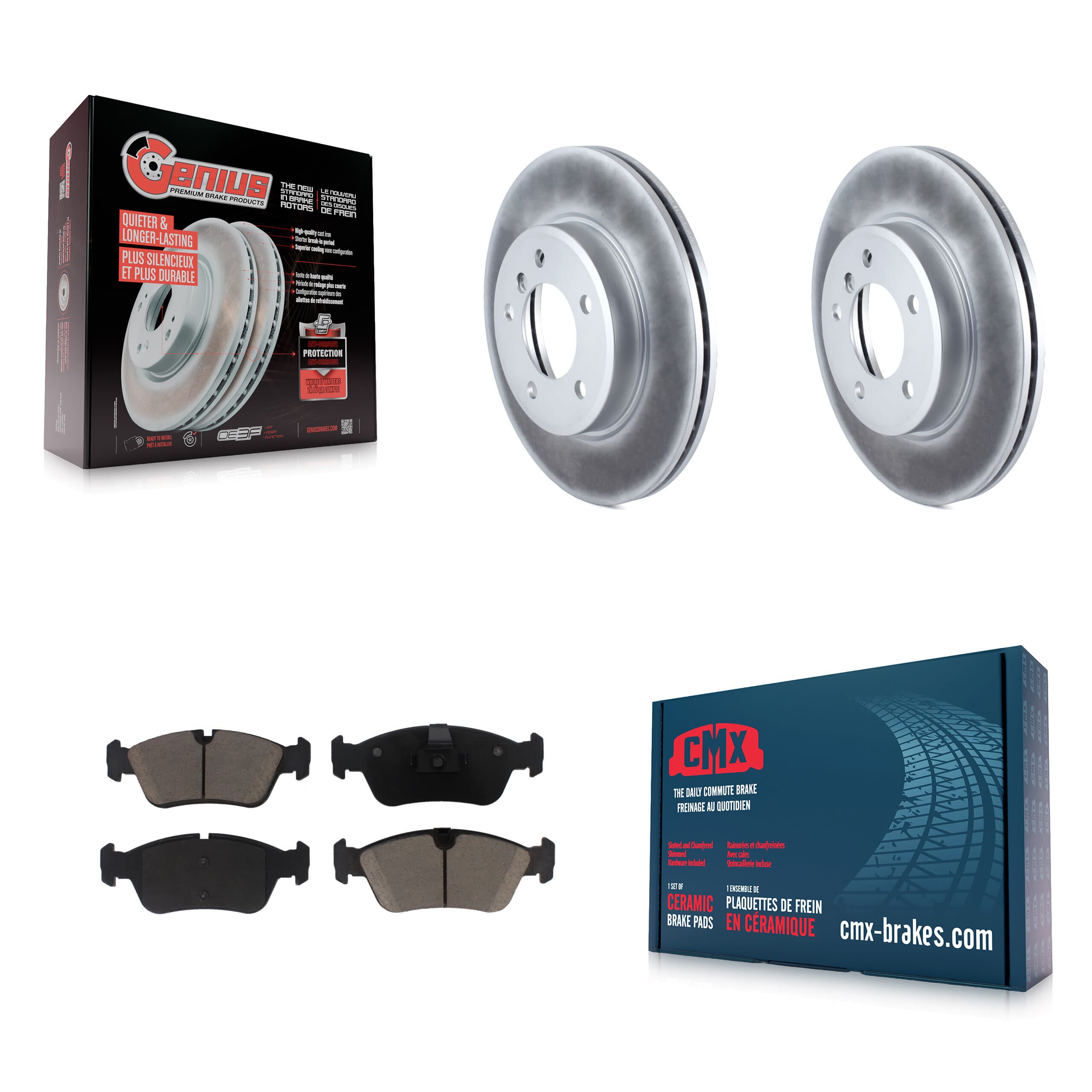 Transit Auto - KGC-100317 - Front Disc Brake Kits image 1