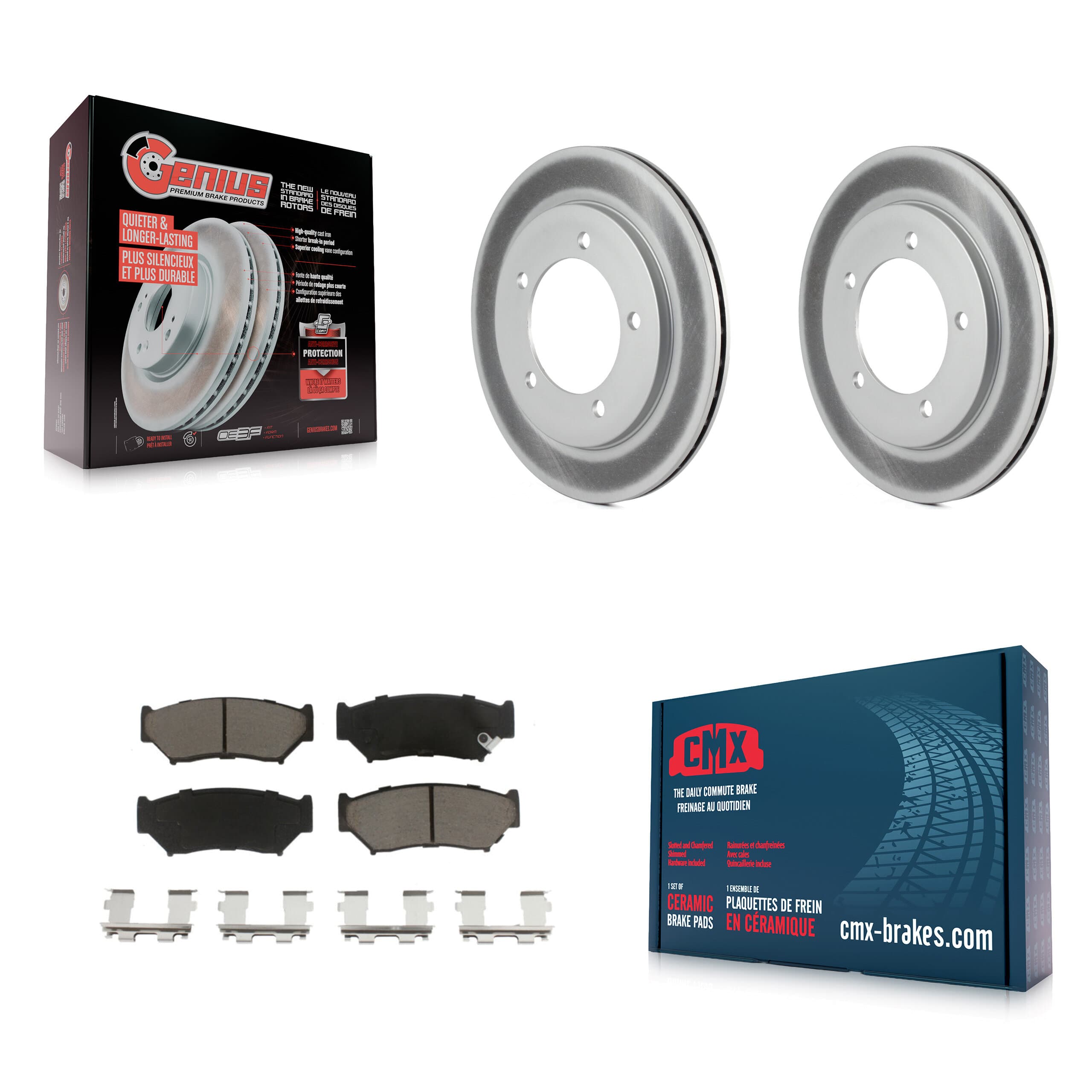 Transit Auto - KGC-100320 - Front Disc Brake Kits image 1