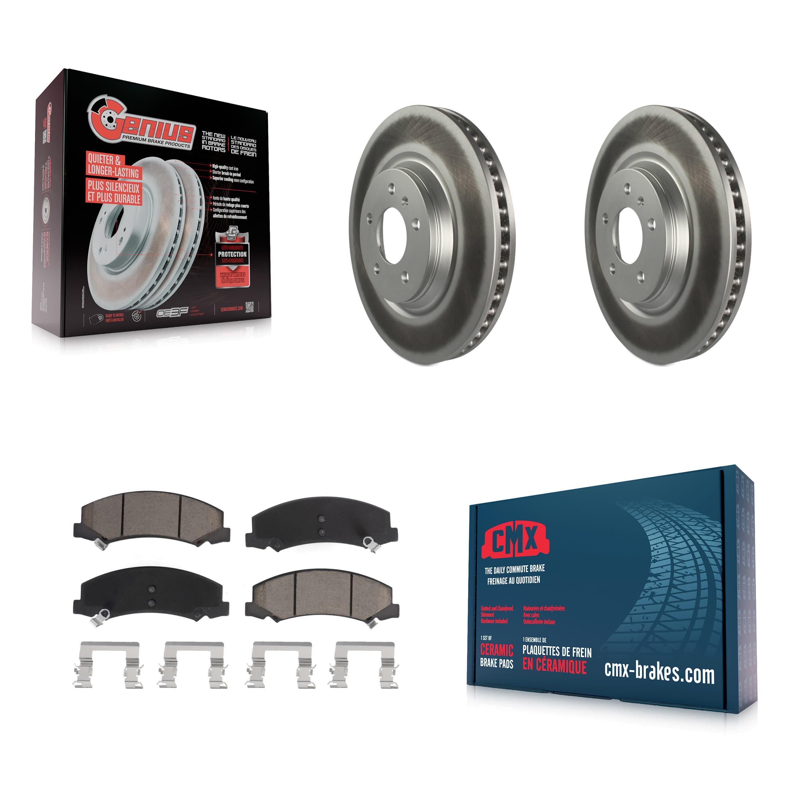Transit Auto - KGC-100325 - Front Disc Brake Kits image 1