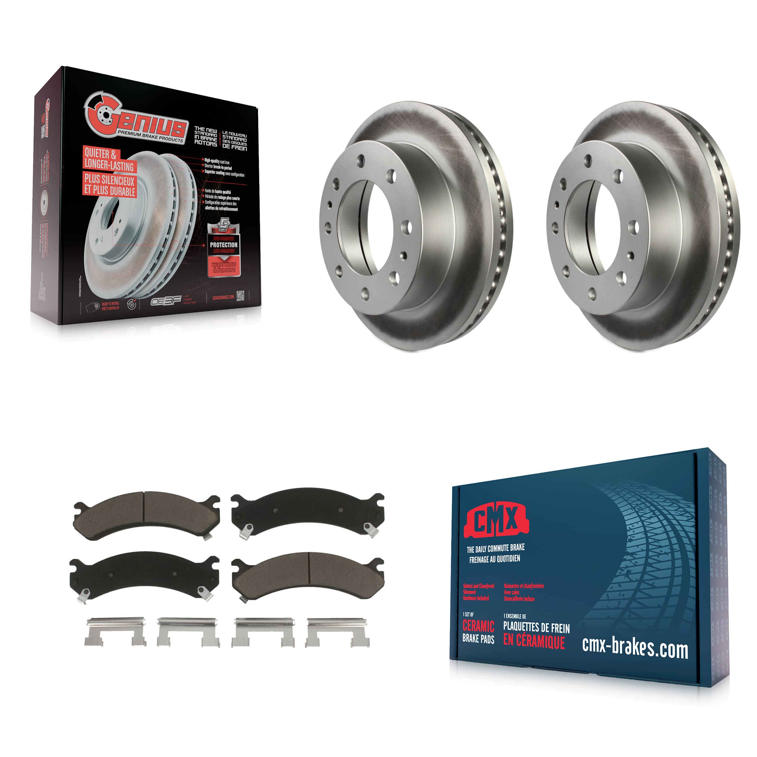 Transit Auto - KGC-100327 - Front Disc Brake Kits image 1