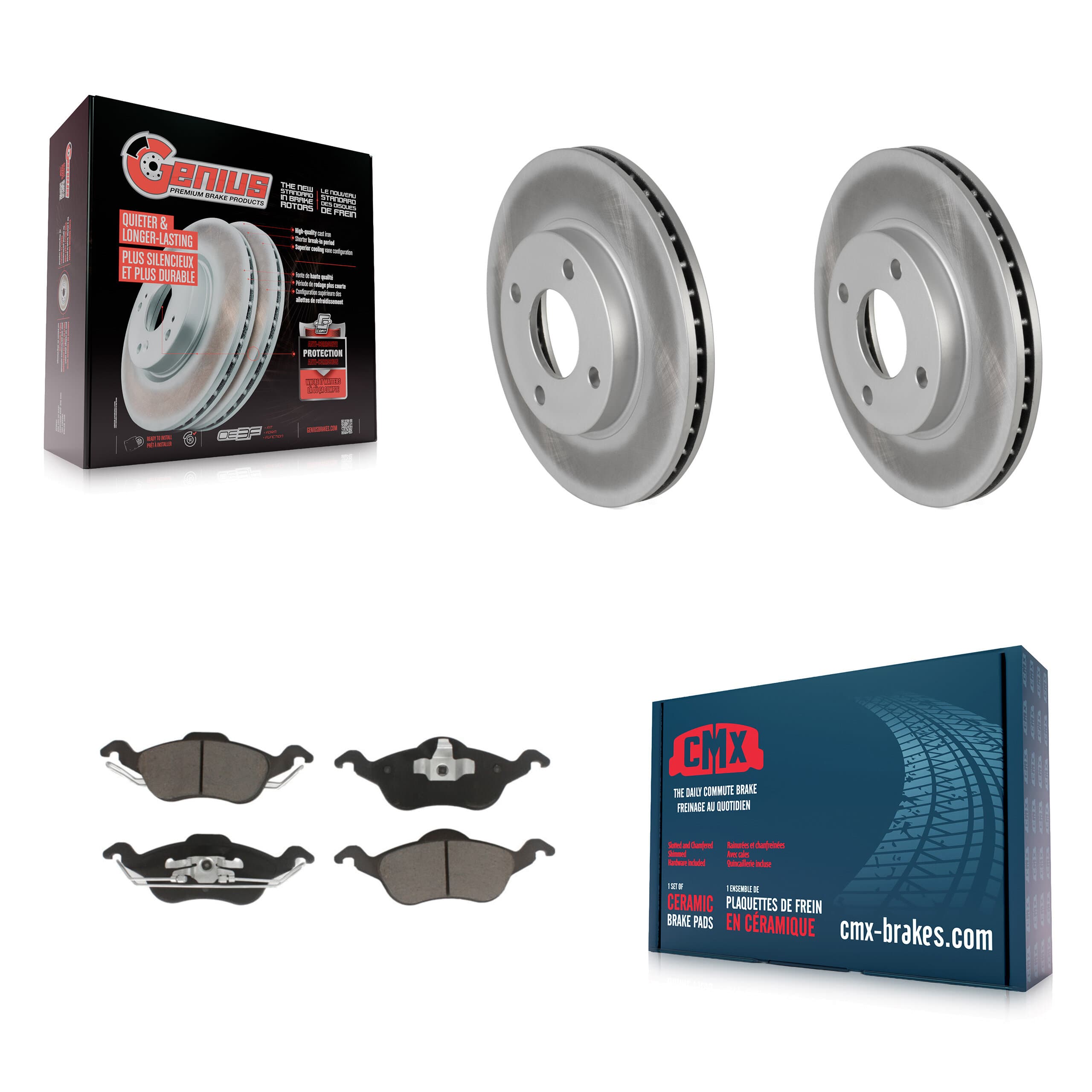 Transit Auto - KGC-100329 - Front Disc Brake Kits image 1