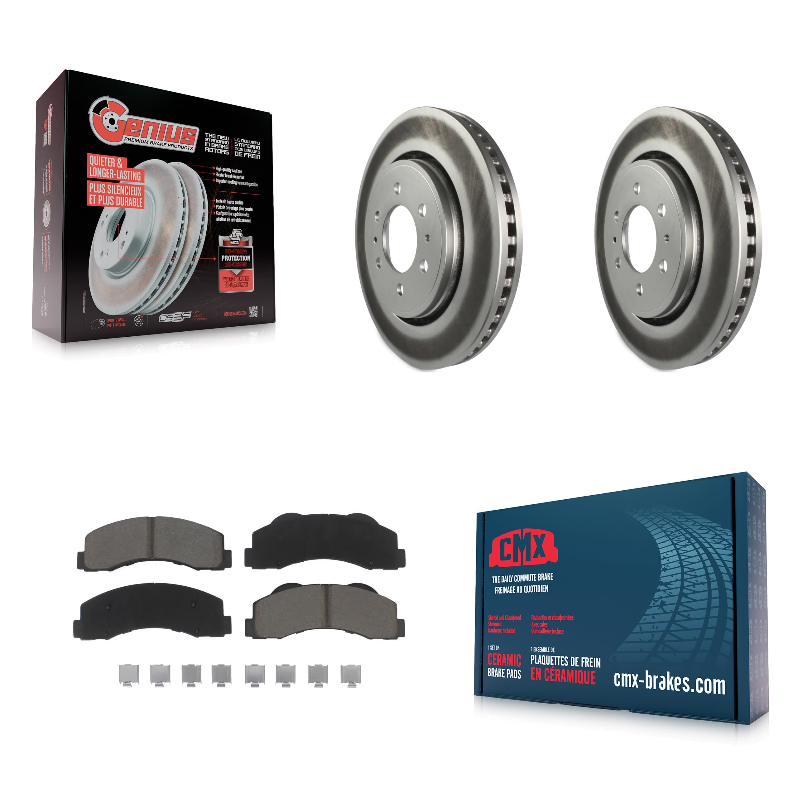 Transit Auto - KGC-100333 - Front Disc Brake Kits image 1