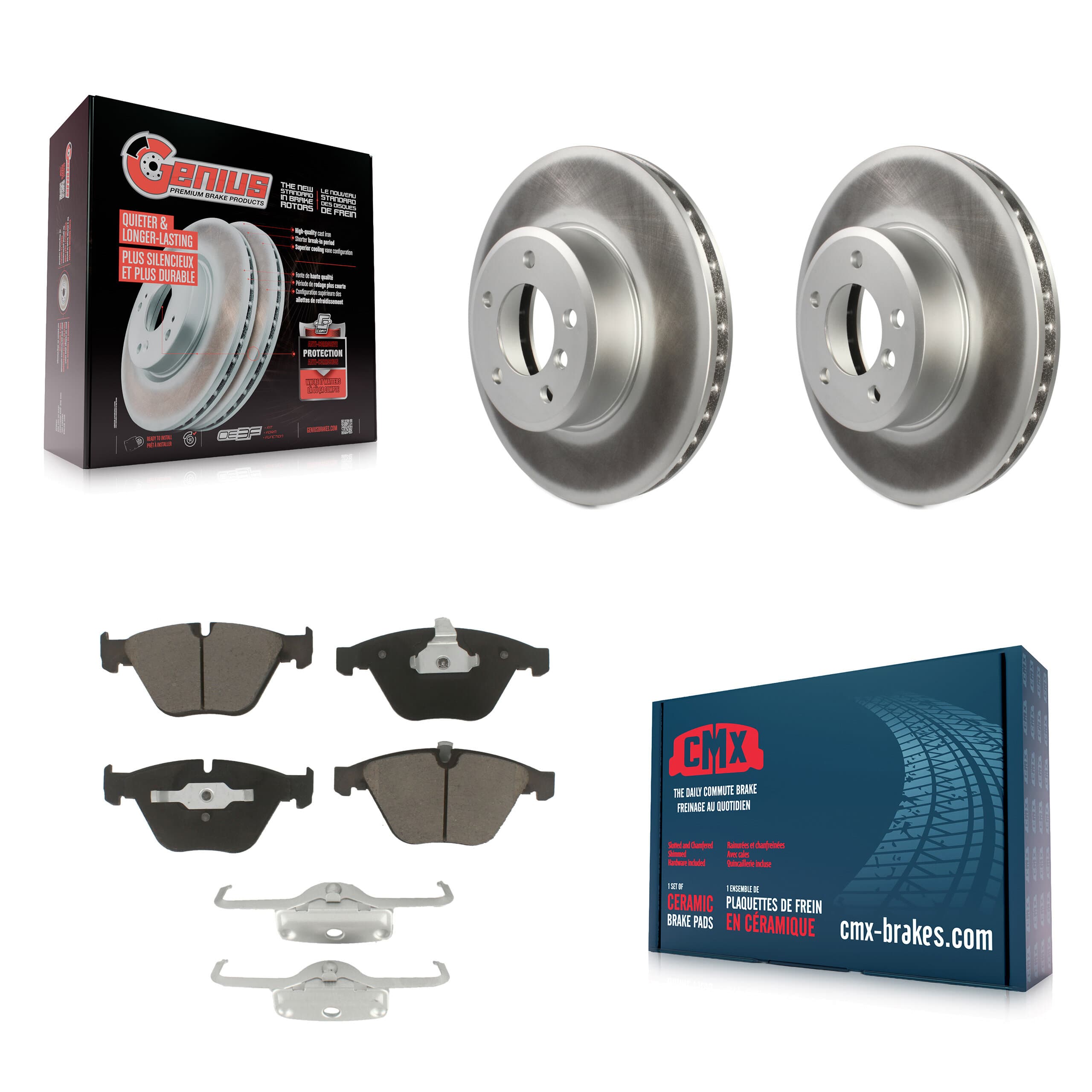 Transit Auto - KGC-100335 - Front Disc Brake Kits image 1