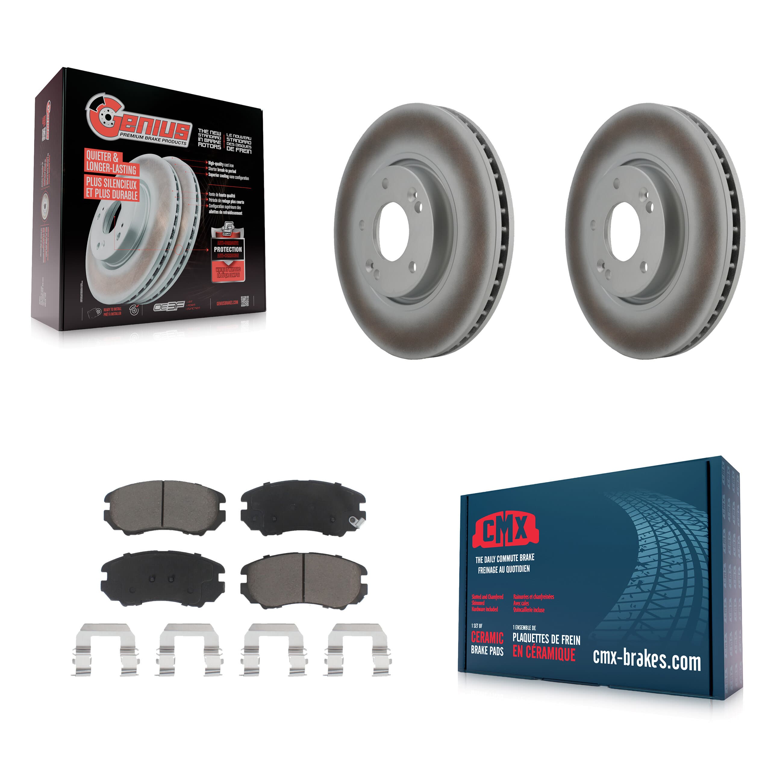 Transit Auto - KGC-100343 - Front Disc Brake Kits image 1