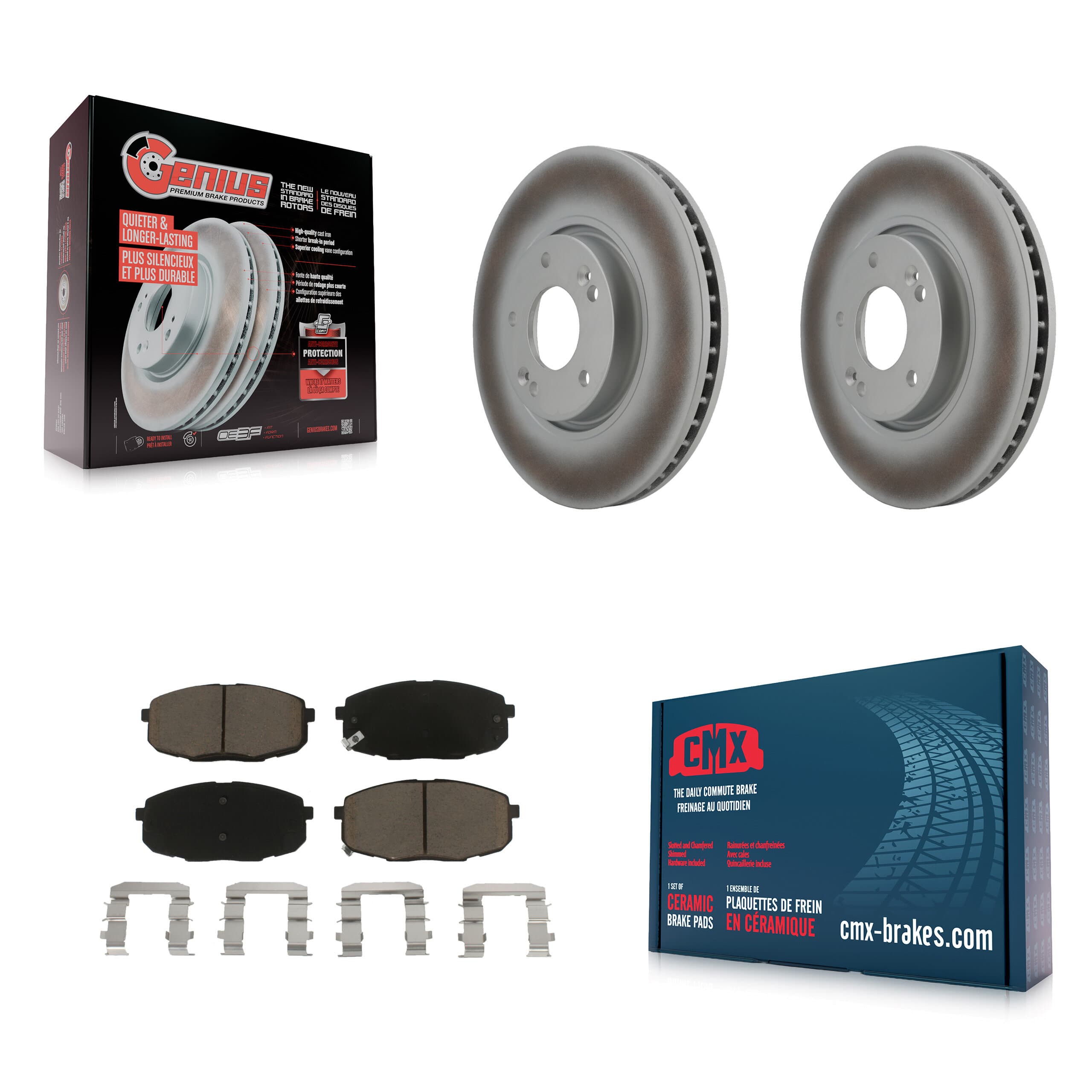 Transit Auto - KGC-100349 - Front Disc Brake Kits image 1