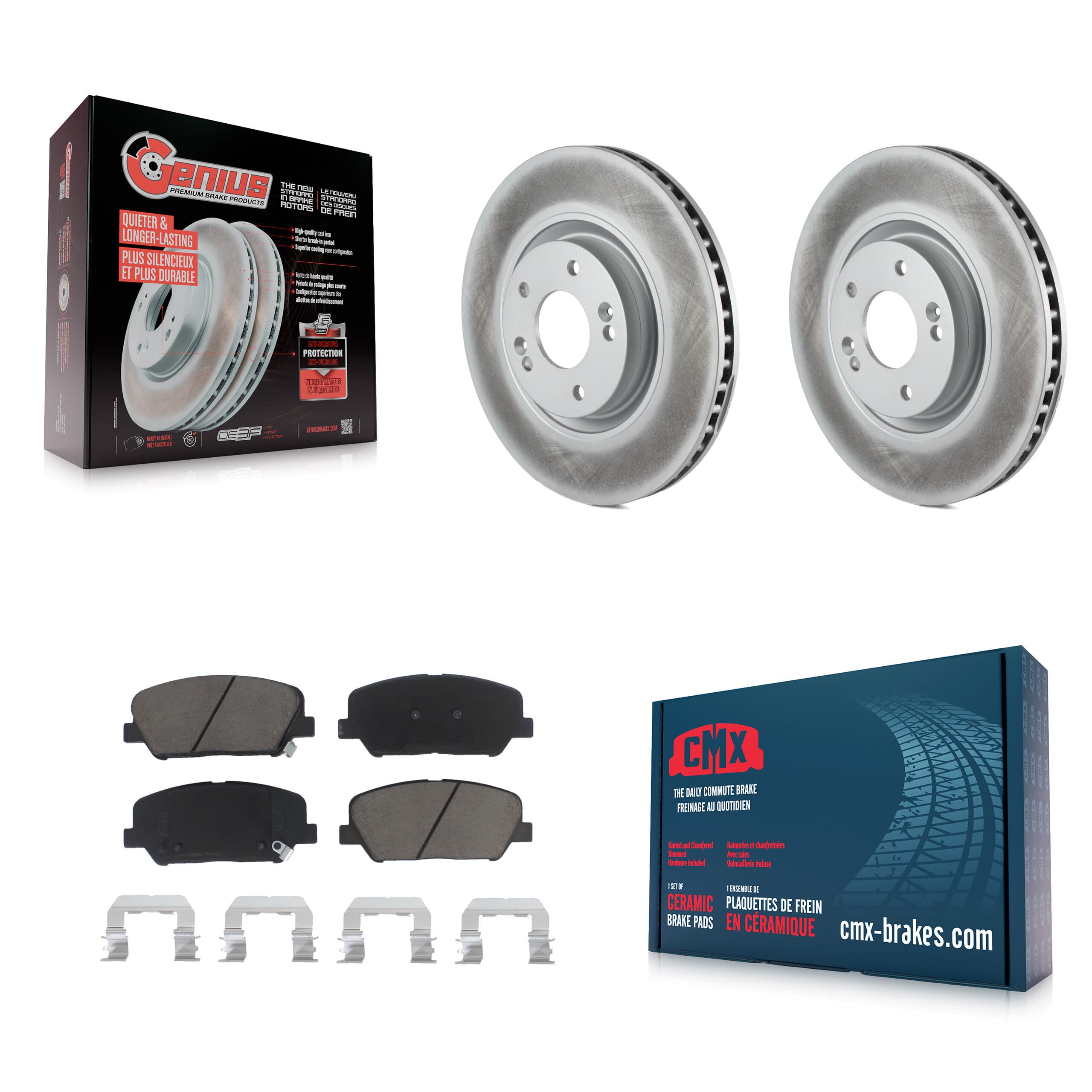 Transit Auto - KGC-100351 - Front Disc Brake Kits image 1