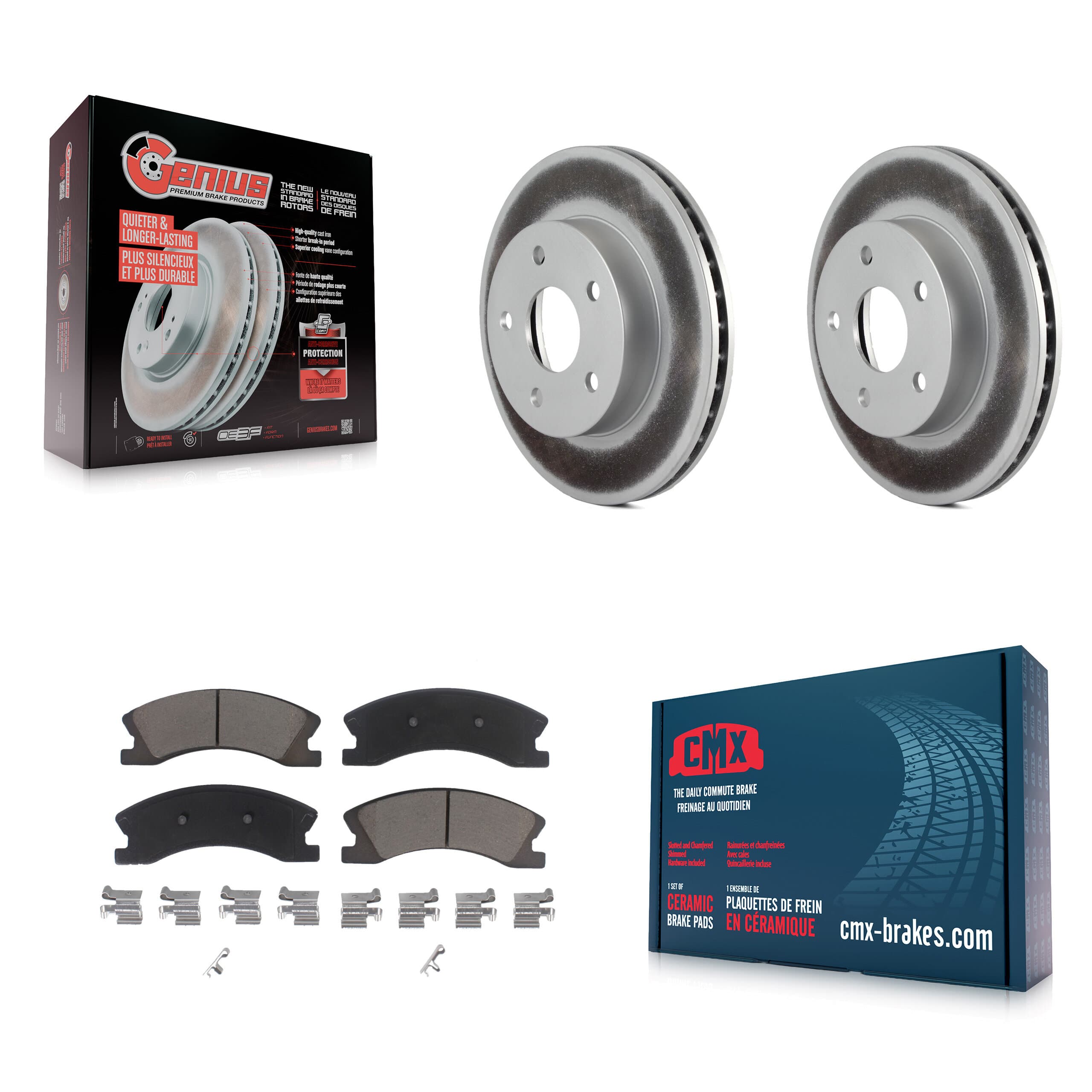 Transit Auto - KGC-100361 - Front Disc Brake Kits image 1