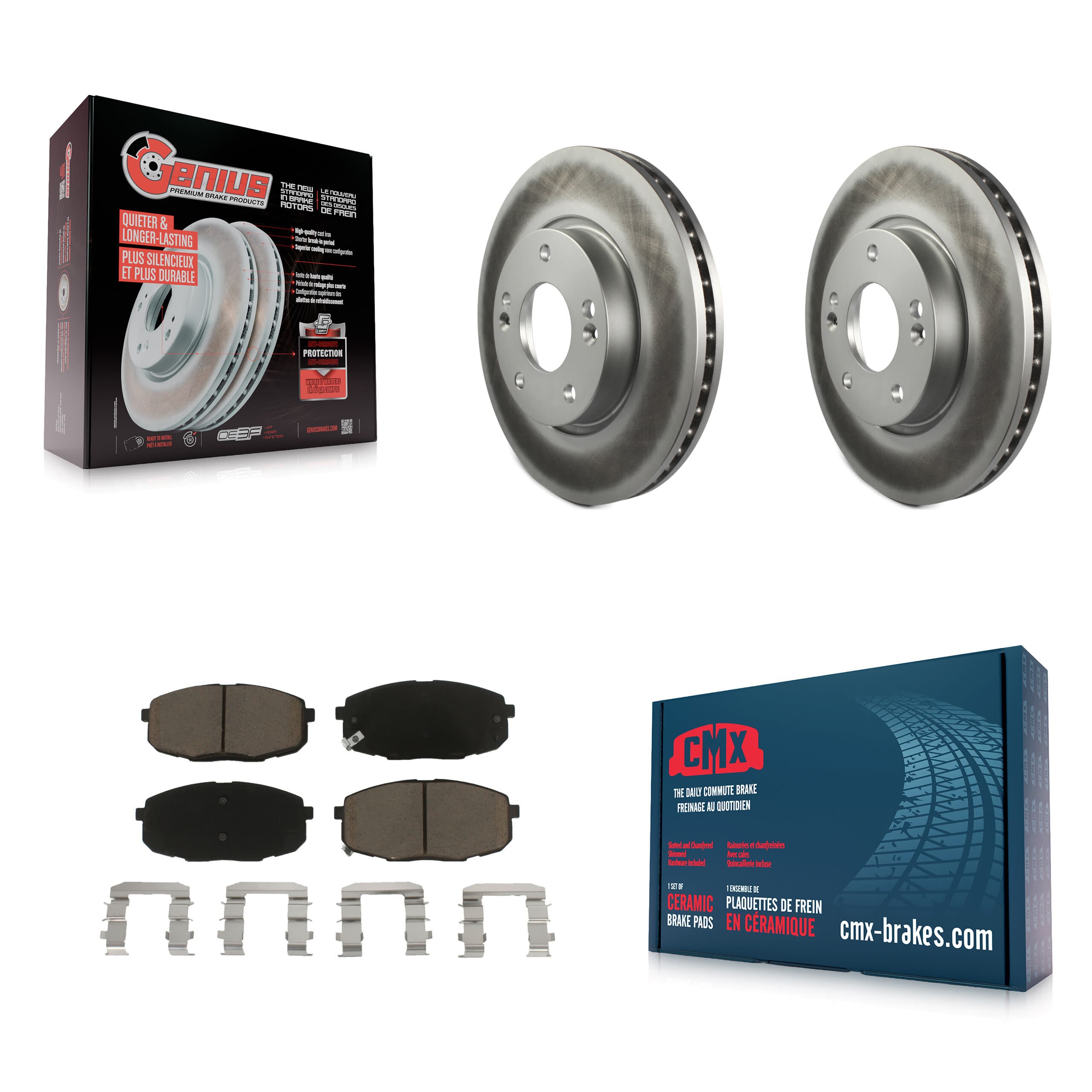 Transit Auto - KGC-100364 - Front Disc Brake Kits image 1