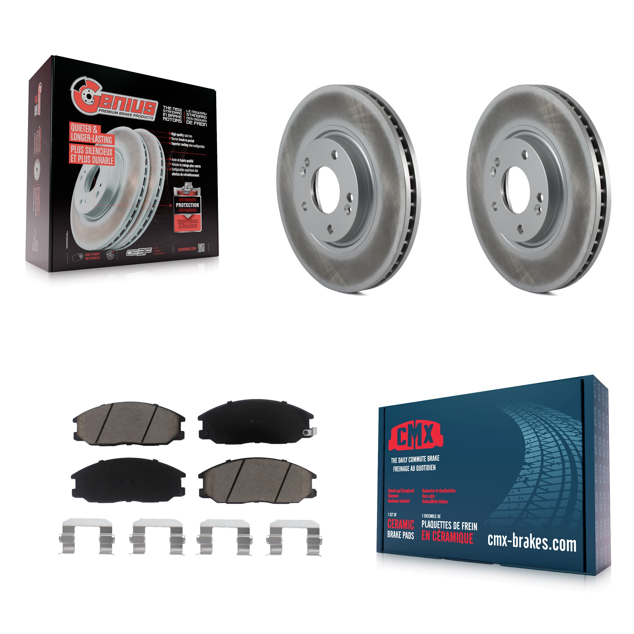 Transit Auto - KGC-100374 - Front Disc Brake Kits image 1