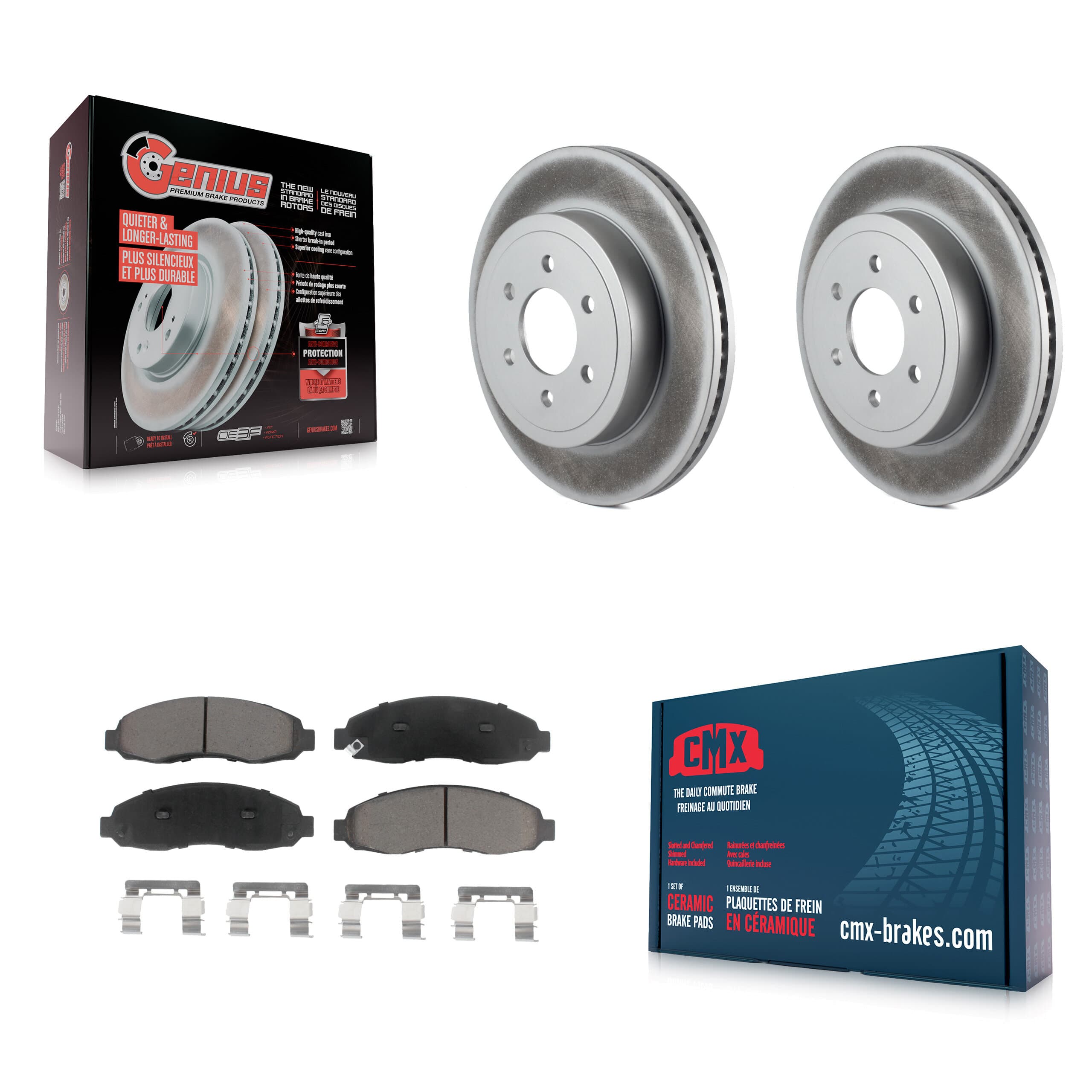 Transit Auto - KGC-100378 - Front Disc Brake Kits image 1