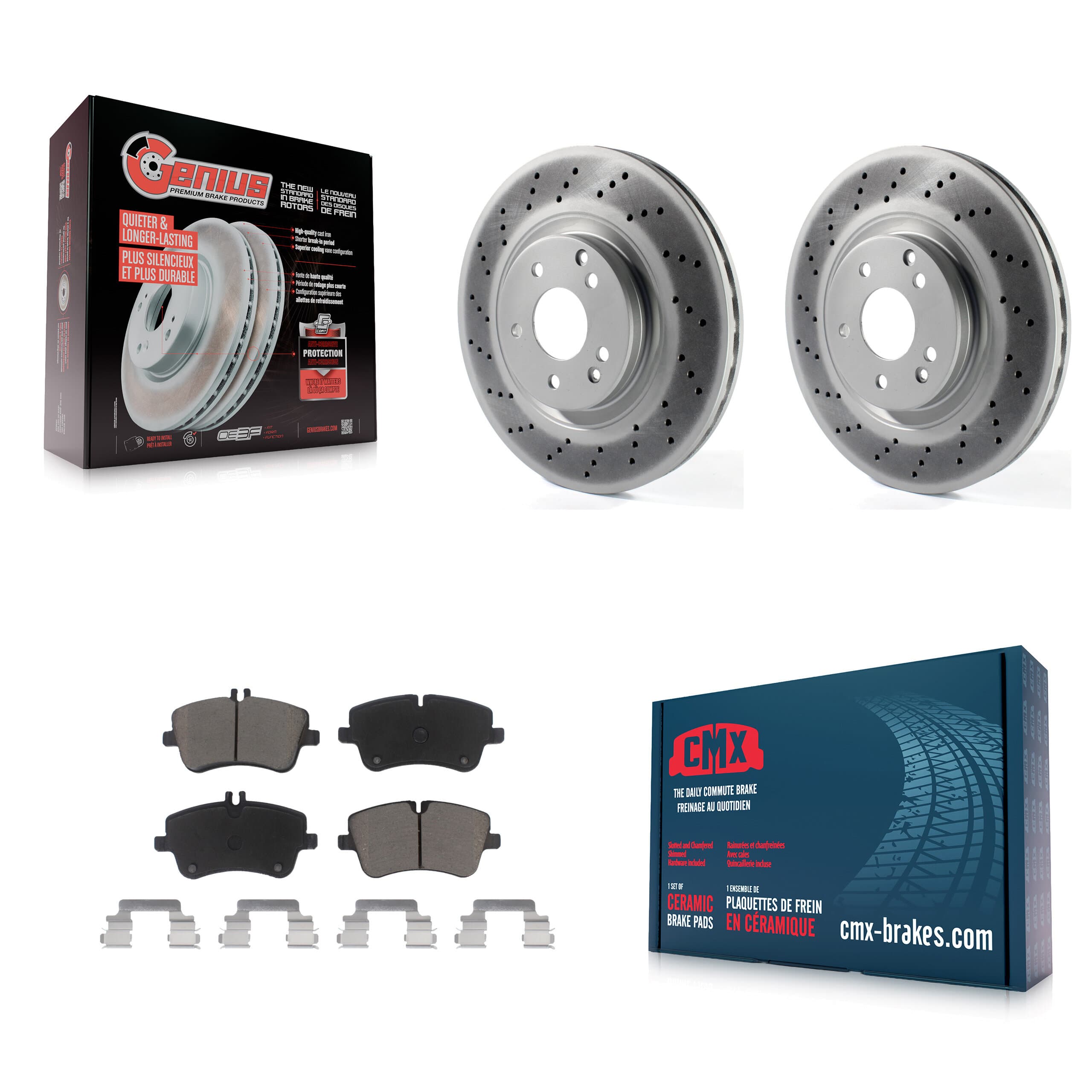 Transit Auto - KGC-100389 - Front Disc Brake Kits image 1