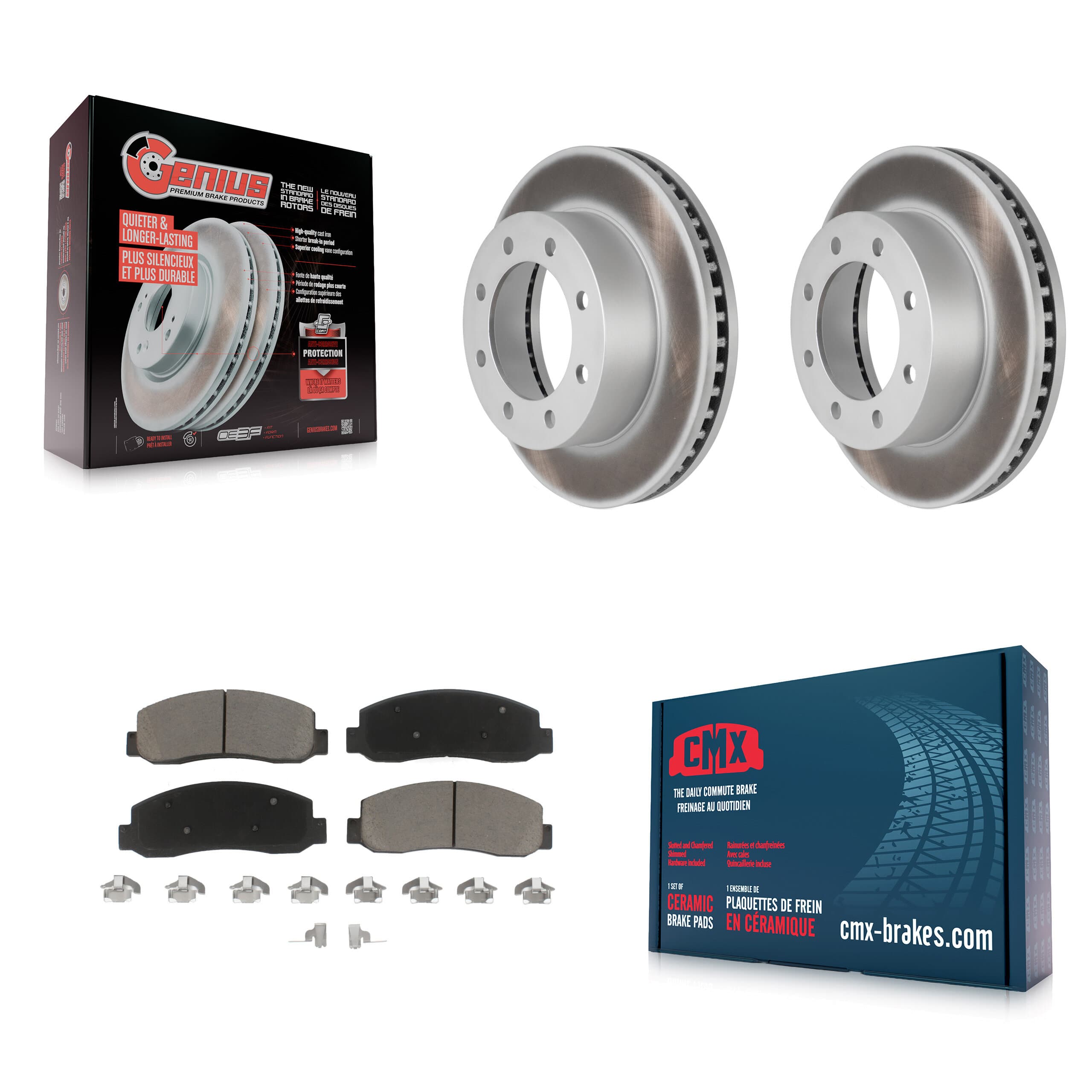 Transit Auto - KGC-100394 - Front Disc Brake Kits image 1