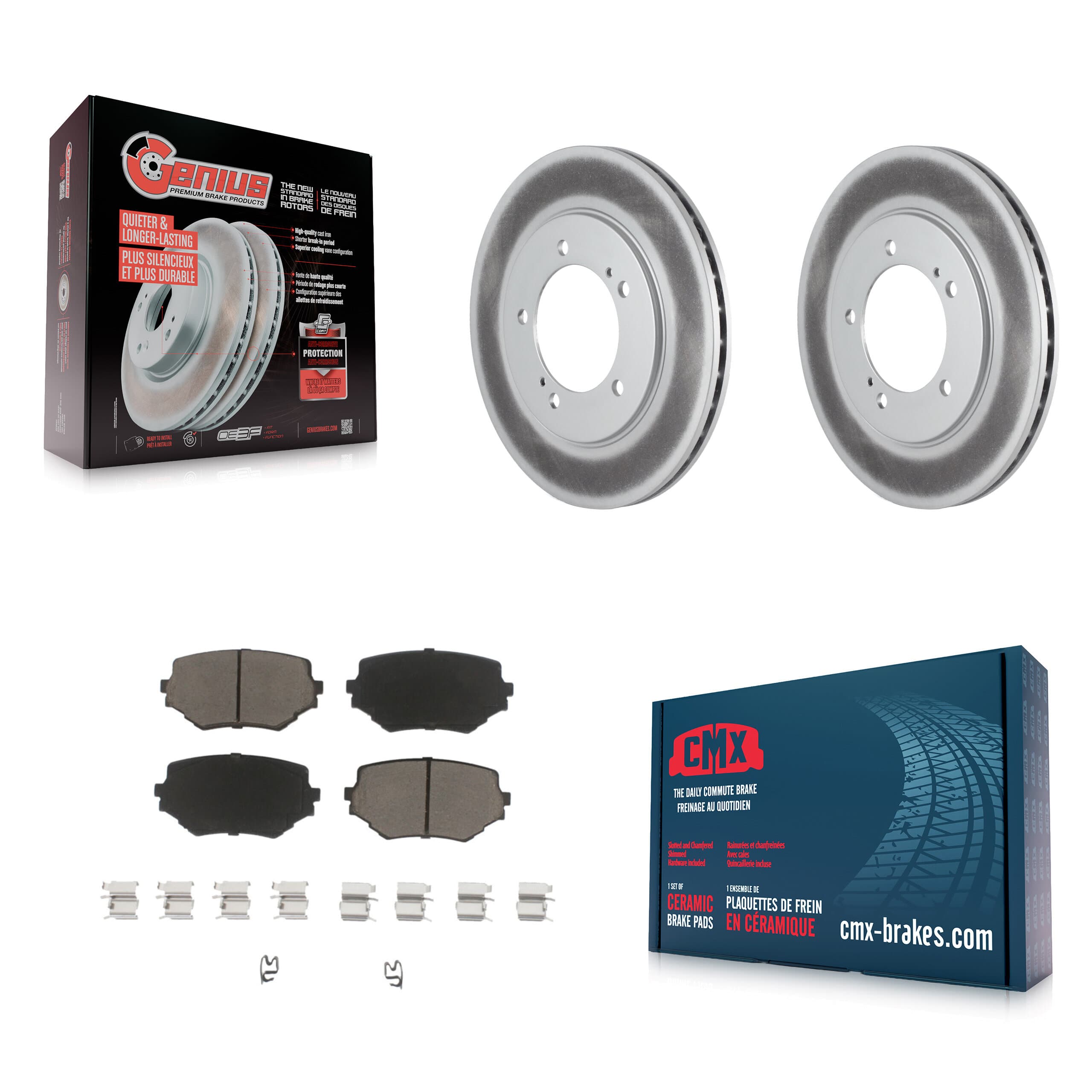Transit Auto - KGC-100398 - Front Disc Brake Kits image 1