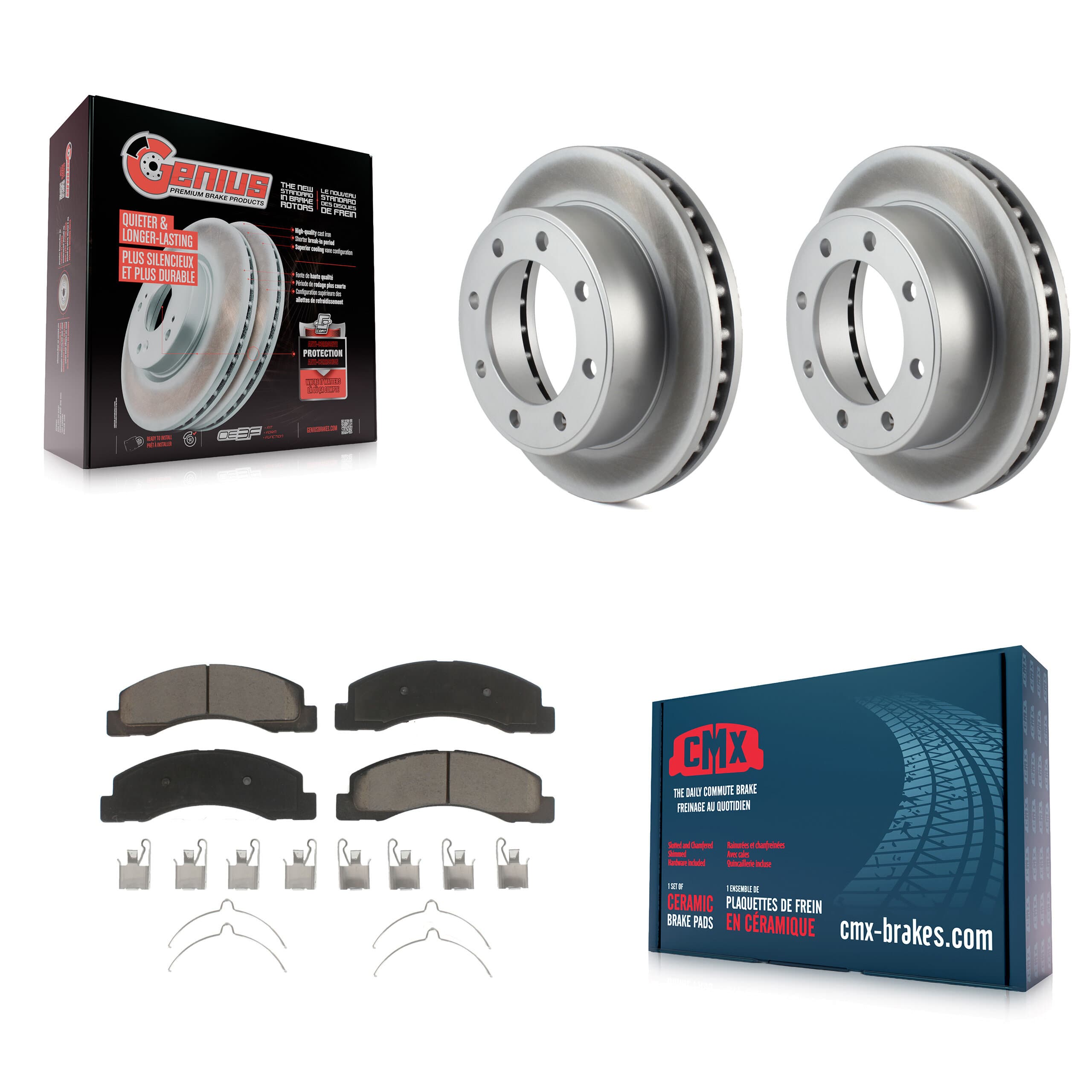Transit Auto - KGC-100400 - Front Disc Brake Kits image 1