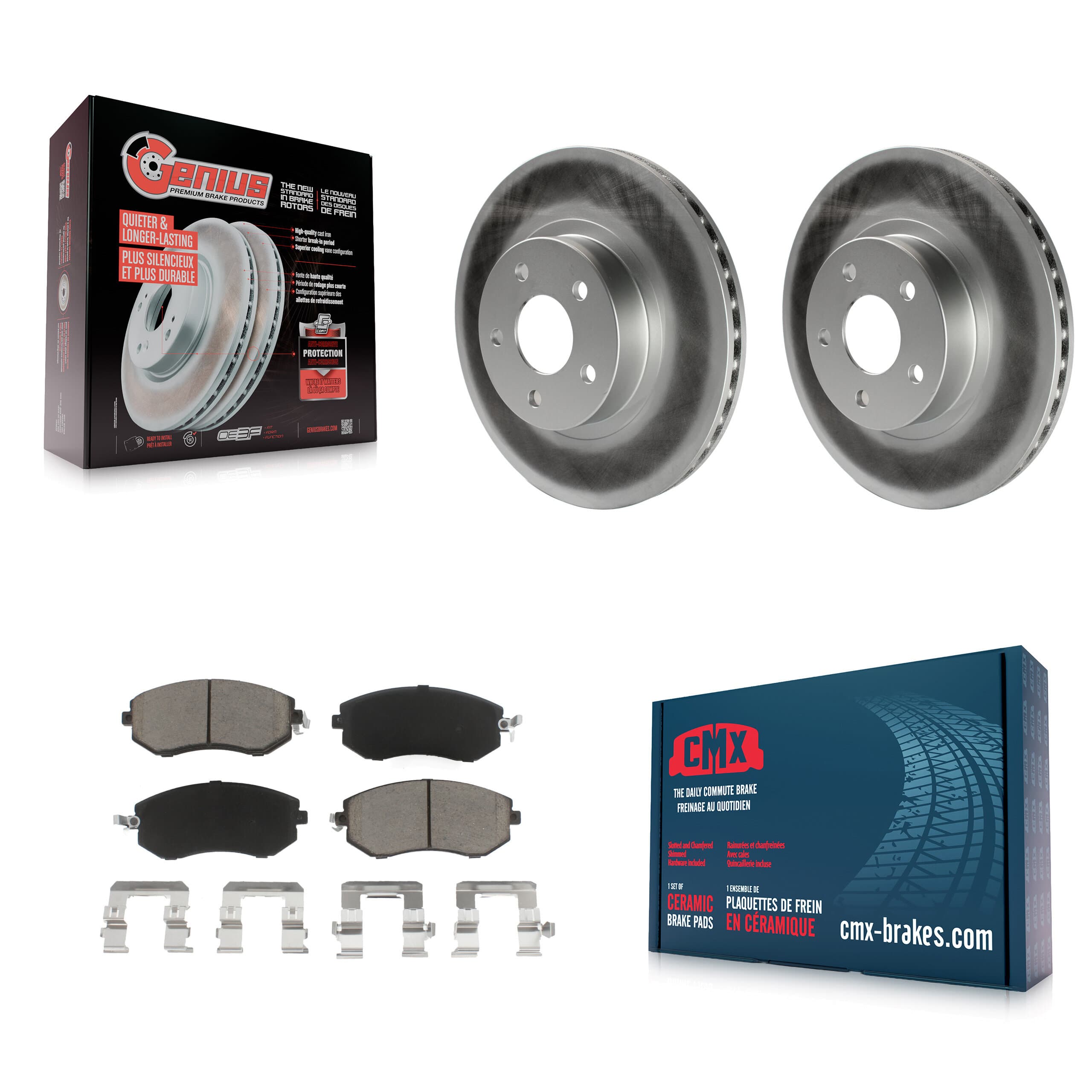 Transit Auto - KGC-100401 - Front Disc Brake Kits image 1