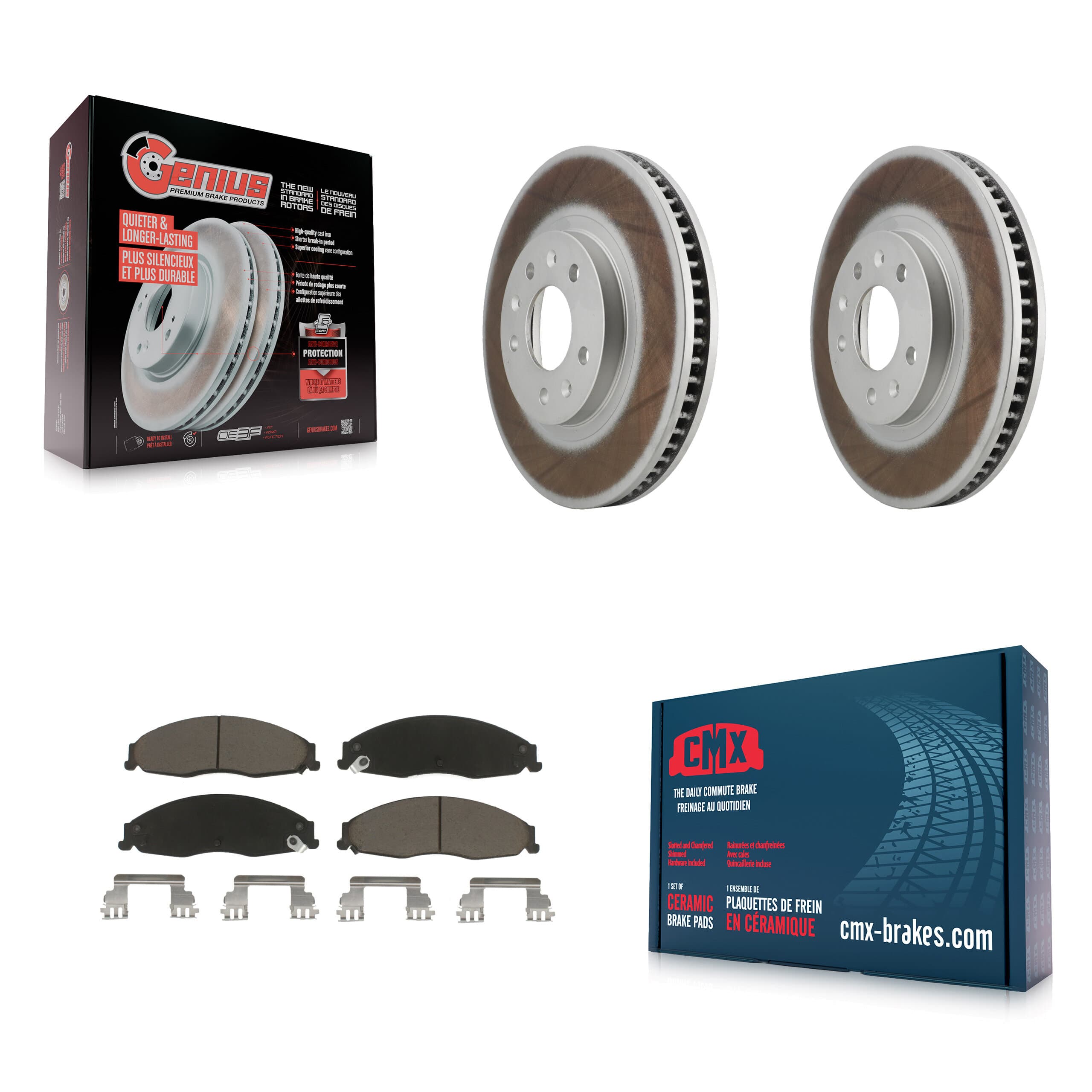 Transit Auto - KGC-100406 - Front Disc Brake Kits image 1