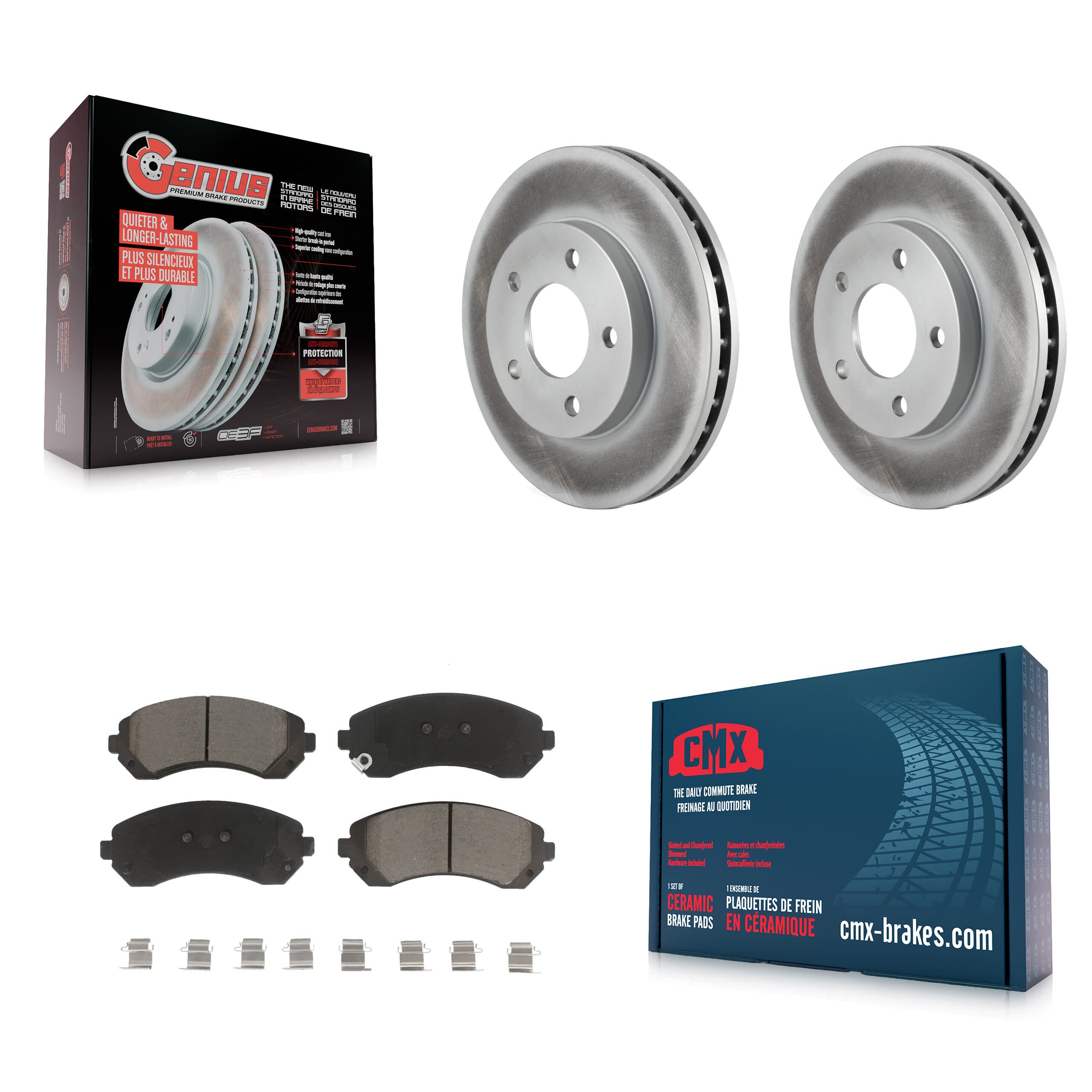 Transit Auto - KGC-100407 - Front Disc Brake Kits image 1