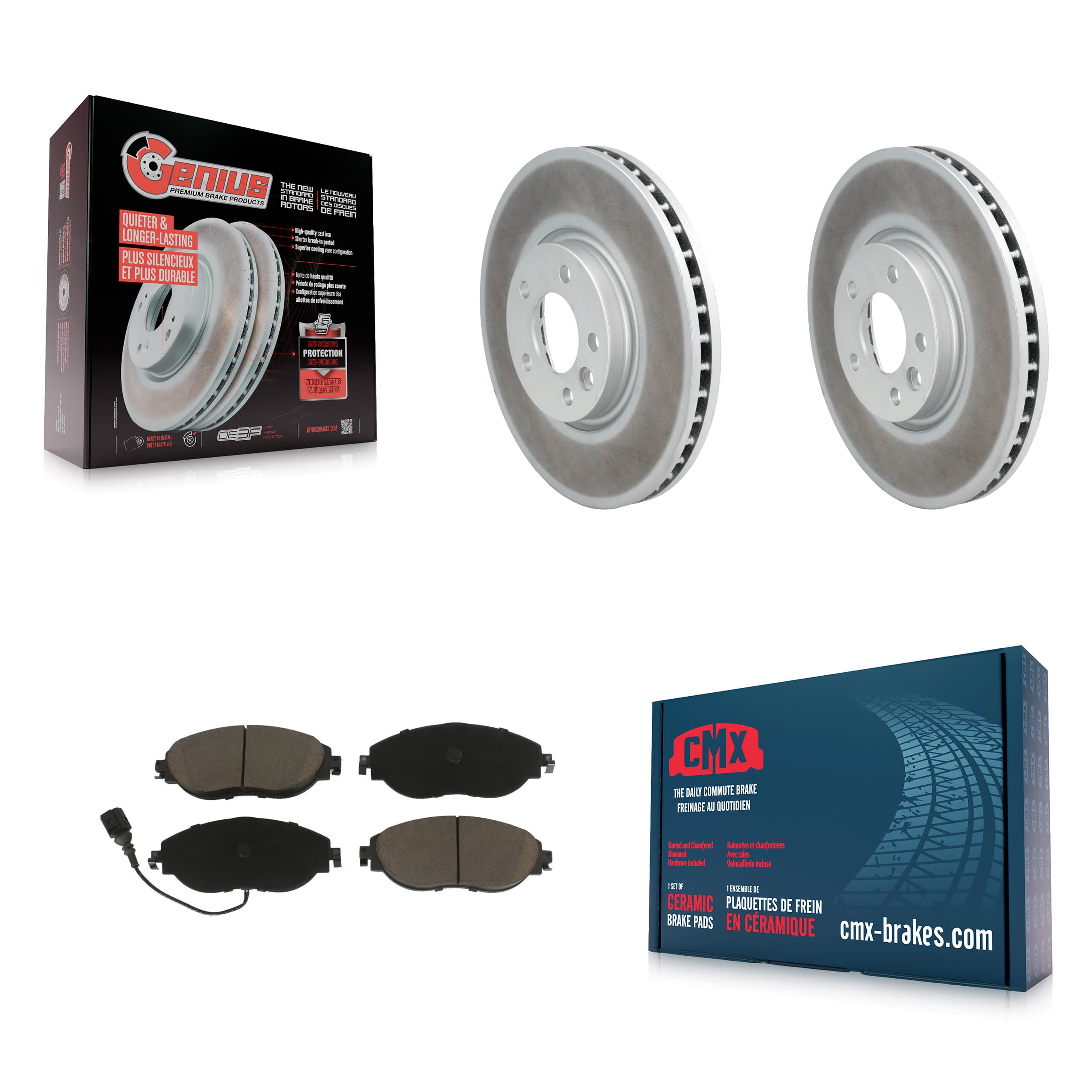 Transit Auto - KGC-100413 - Front Disc Brake Kits image 1