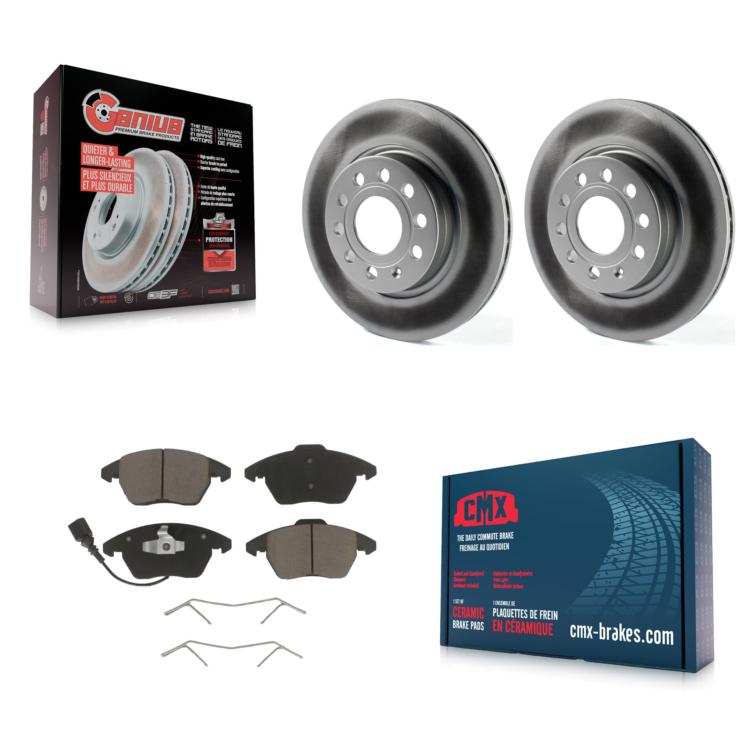 Transit Auto - KGC-100414 - Front Disc Brake Kits image 1