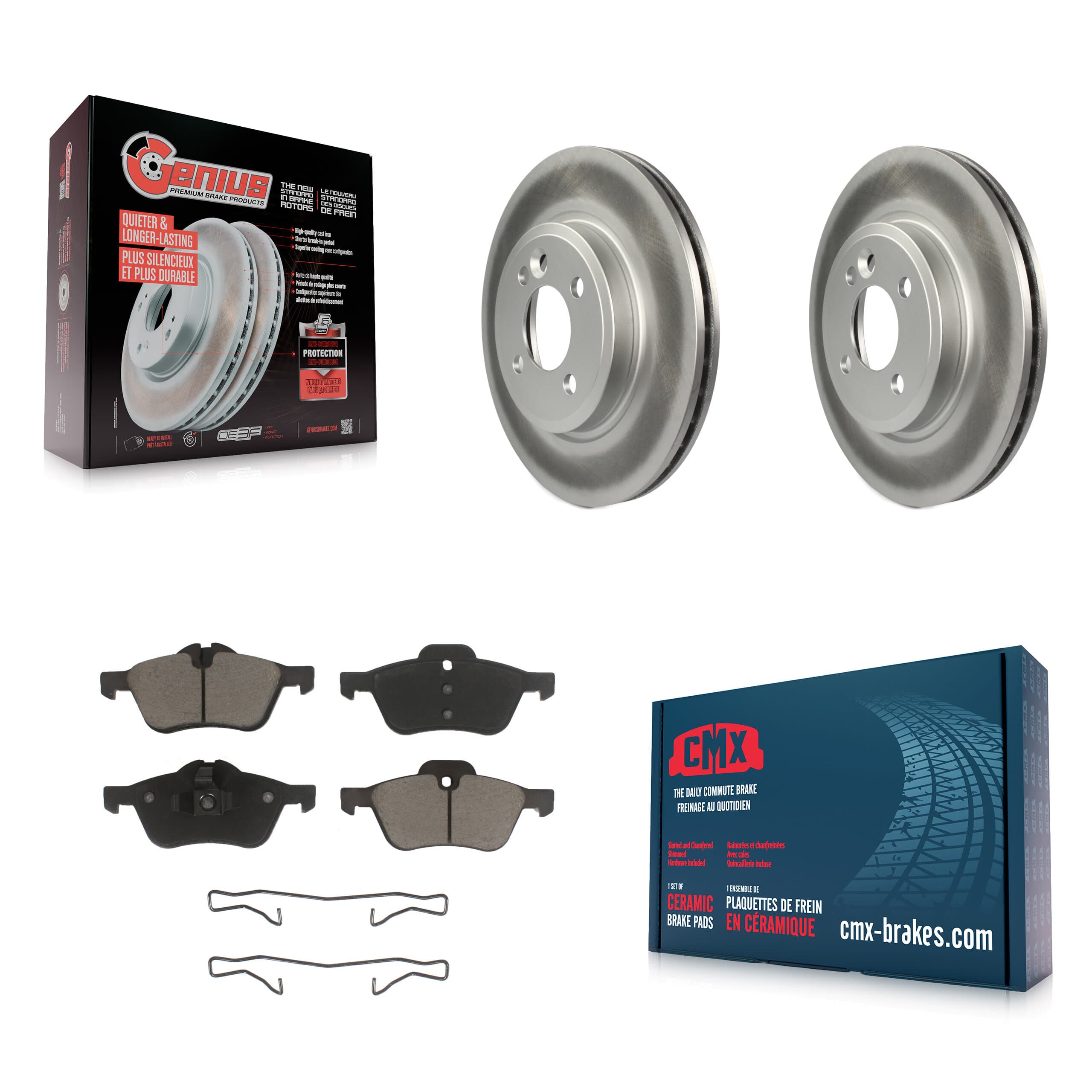 Transit Auto - KGC-100418 - Front Disc Brake Kits image 1