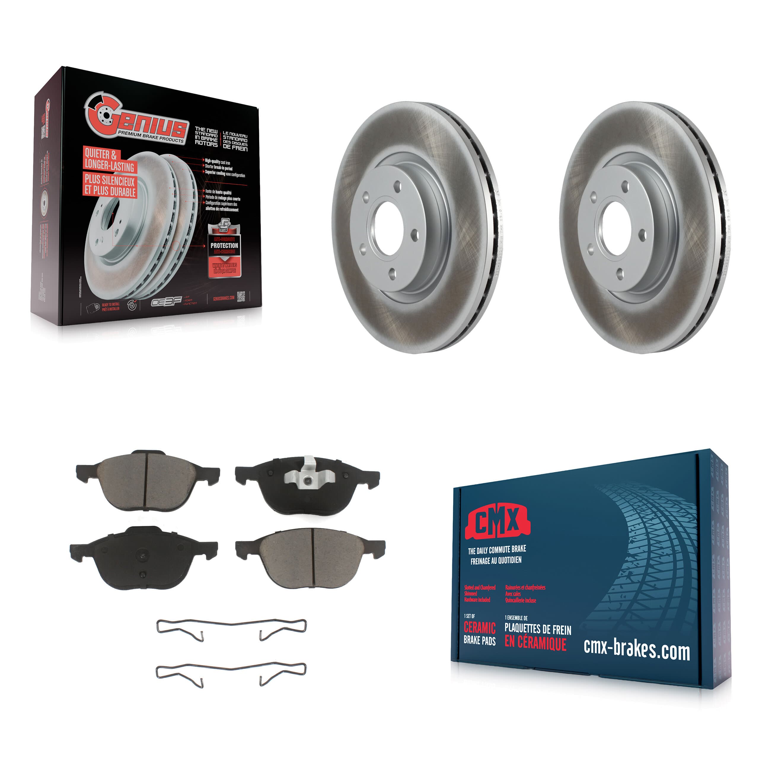 Transit Auto - KGC-100419 - Front Disc Brake Kits image 1