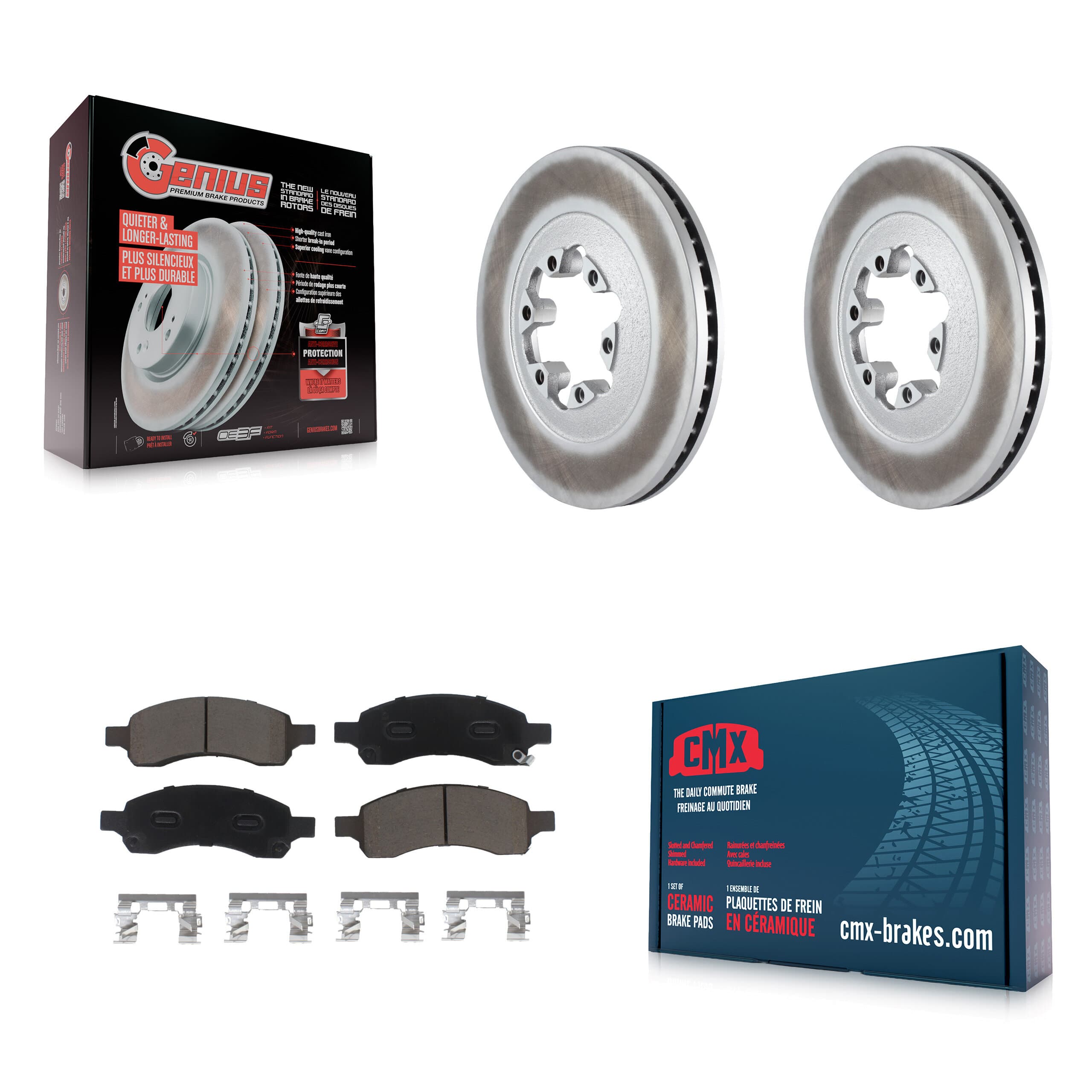 Transit Auto - KGC-100420 - Front Disc Brake Kits image 1