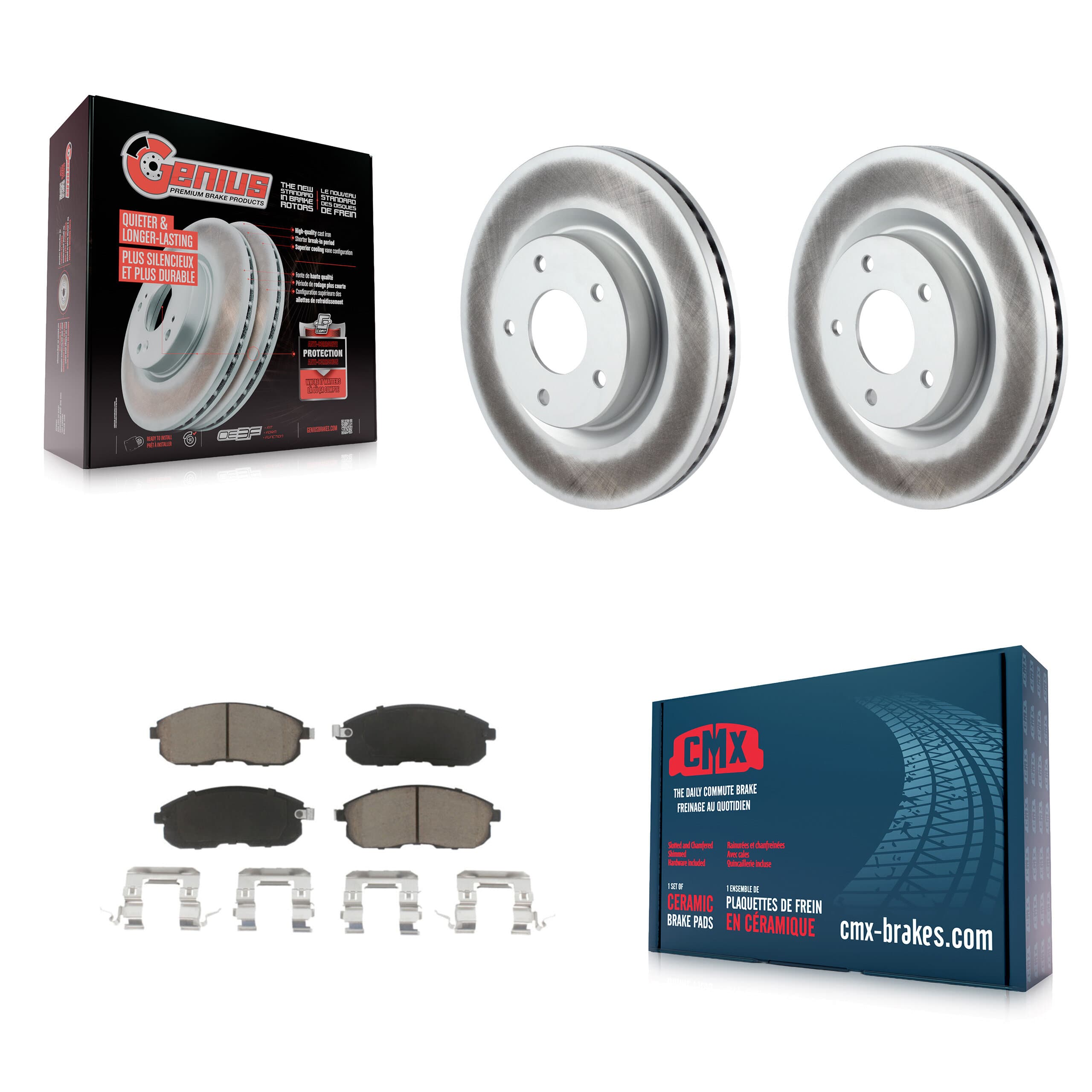 Transit Auto - KGC-100425 - Front Disc Brake Kits image 1