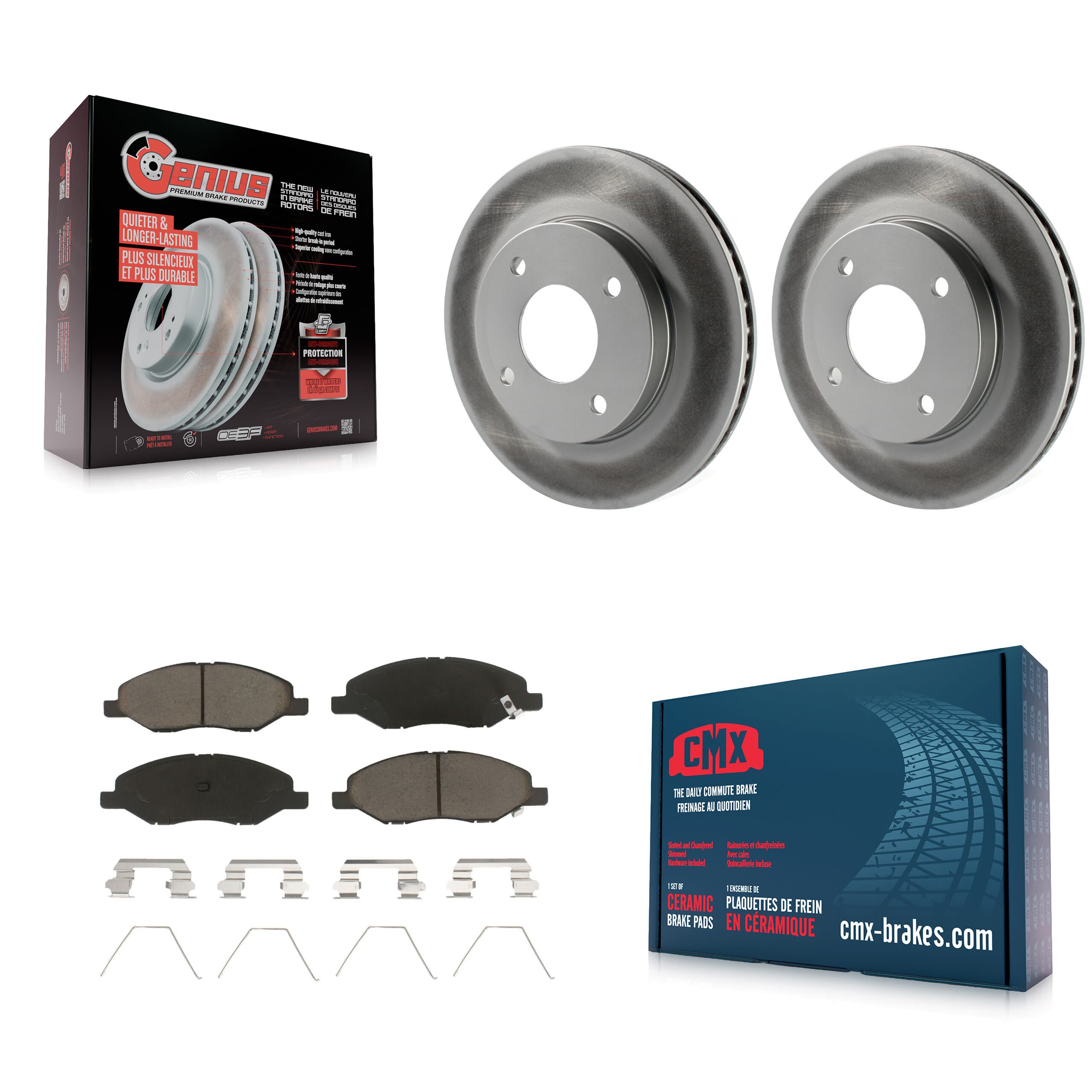 Transit Auto - KGC-100435 - Front Disc Brake Kits image 1