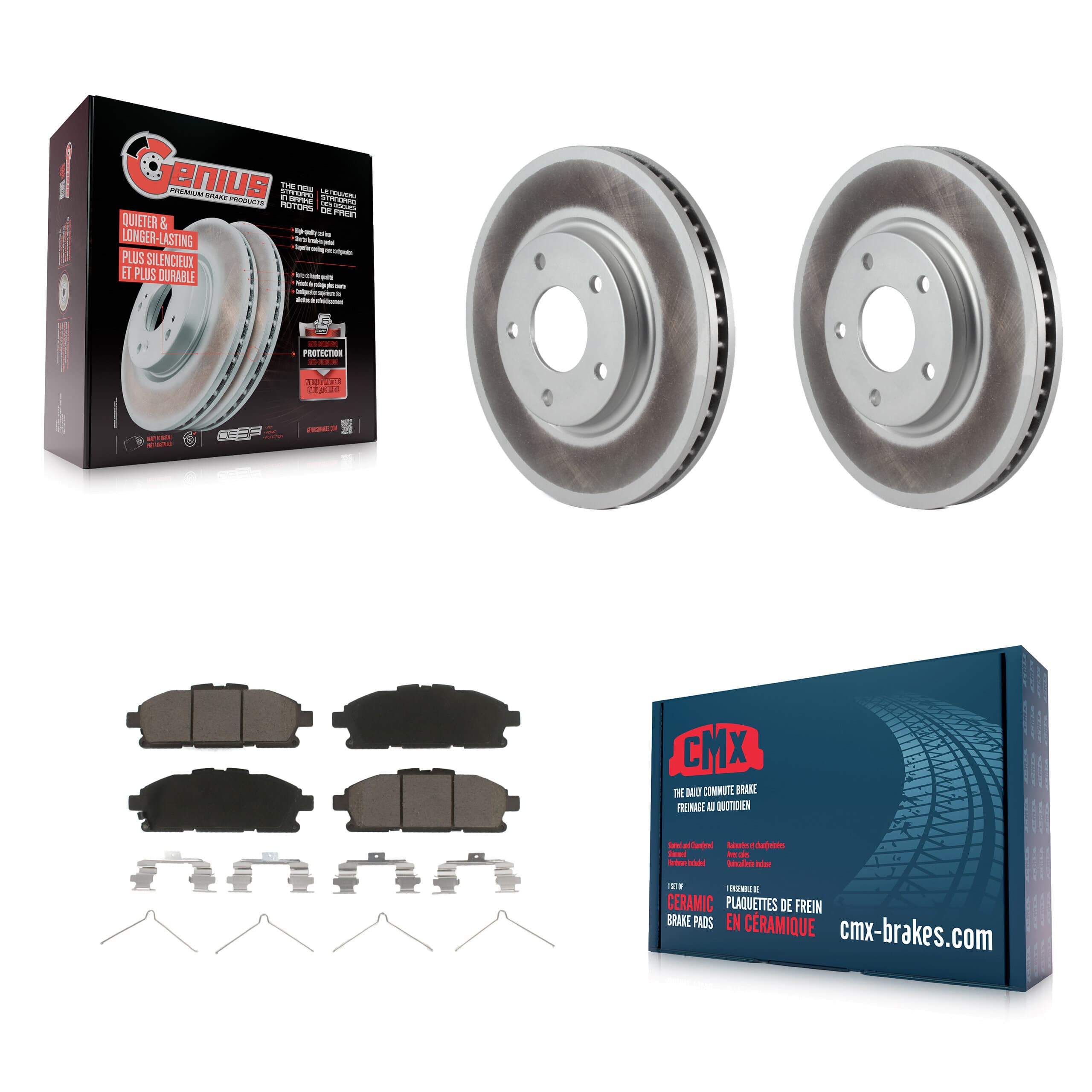 Transit Auto - KGC-100460 - Front Disc Brake Kits image 1