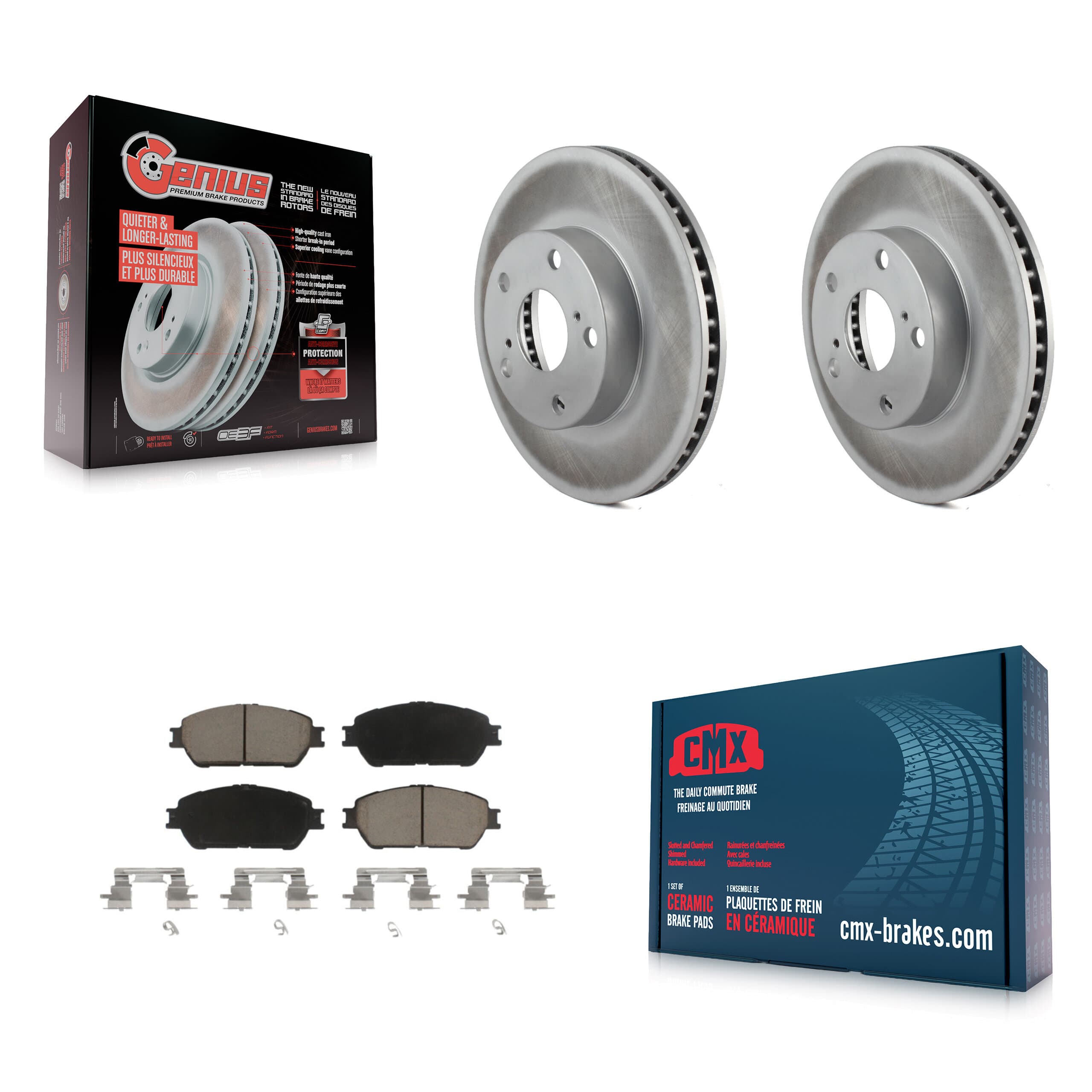 Transit Auto - KGC-100465 - Front Disc Brake Kits image 1