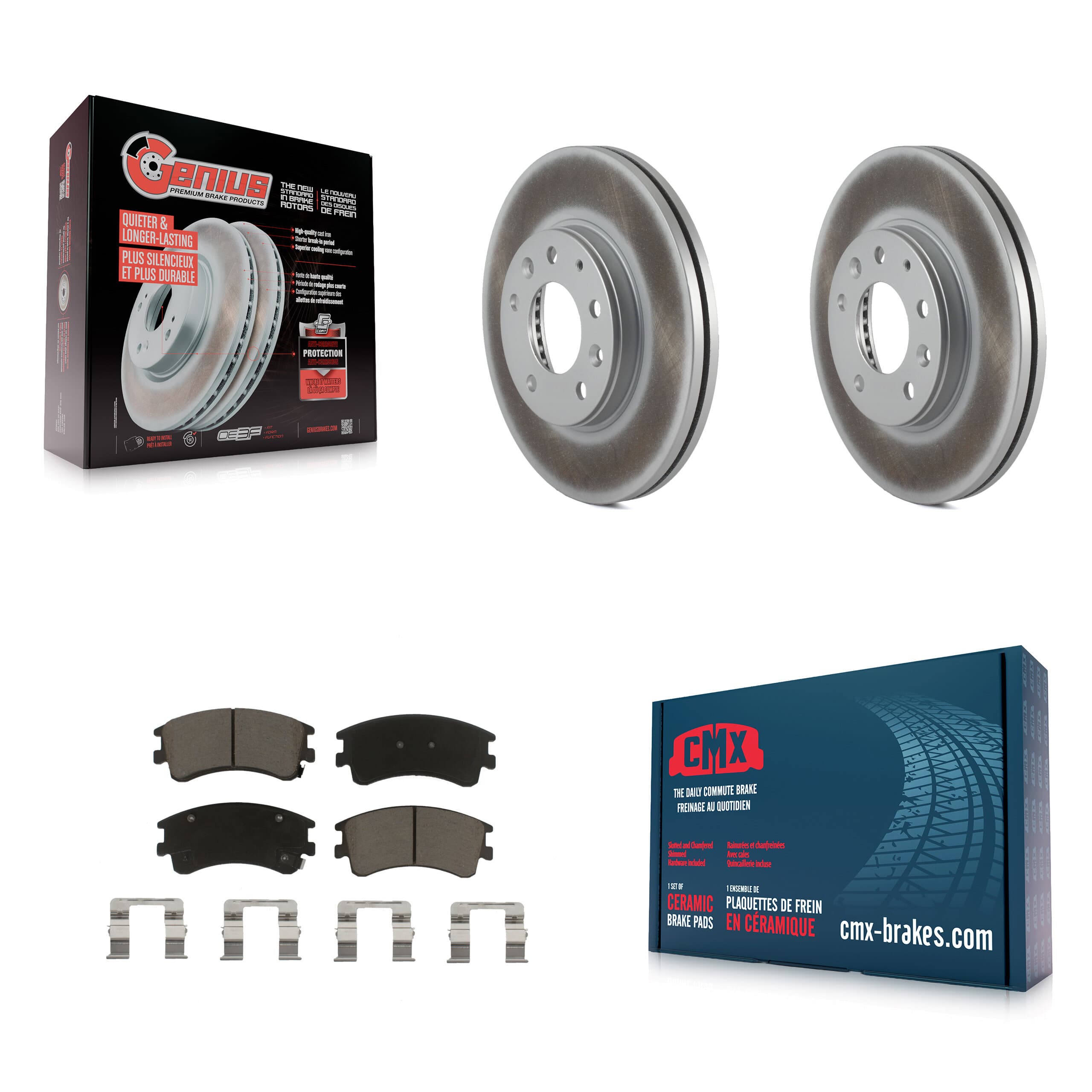 Transit Auto - KGC-100468 - Front Disc Brake Kits image 1