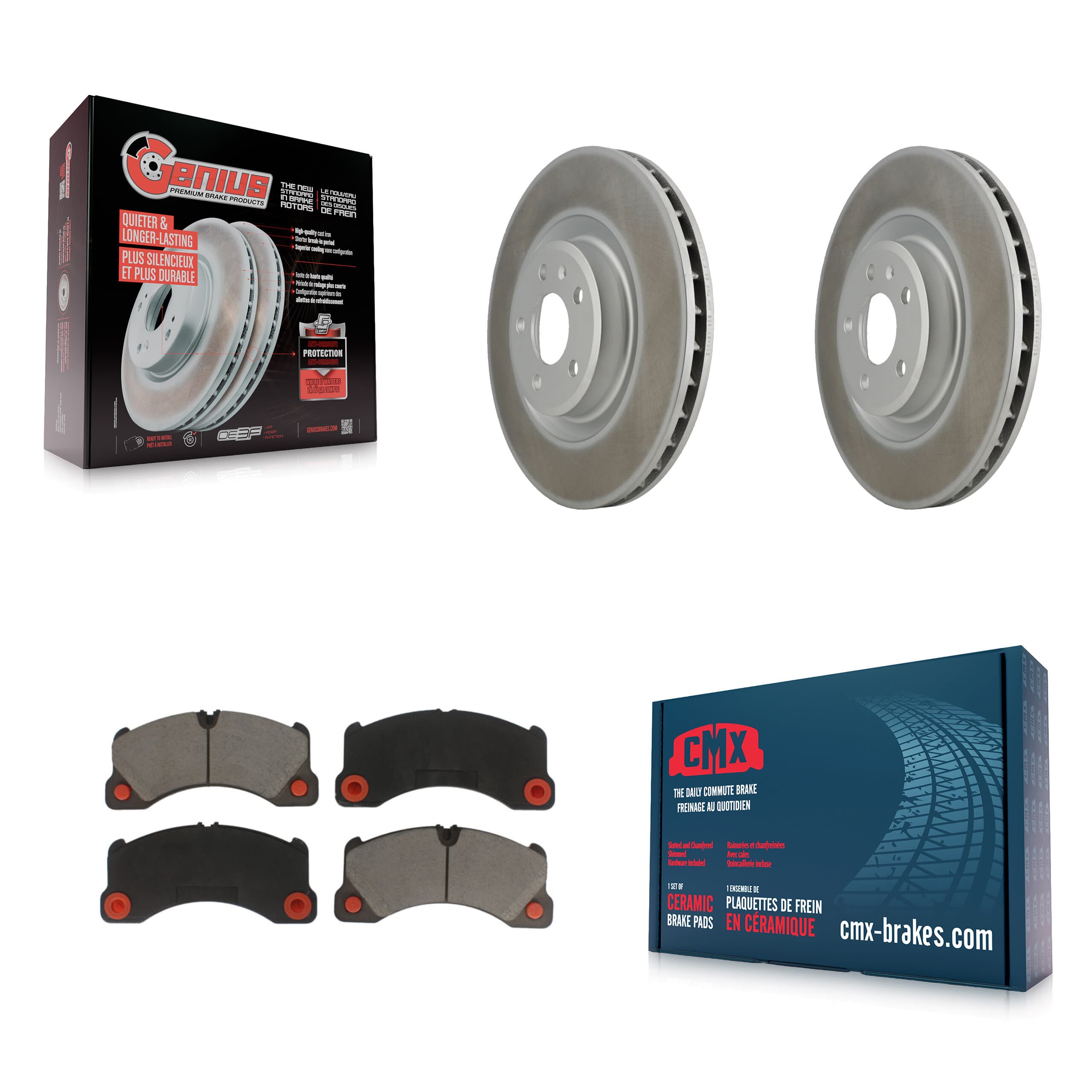 Transit Auto - KGC-100482 - Front Disc Brake Kits image 1