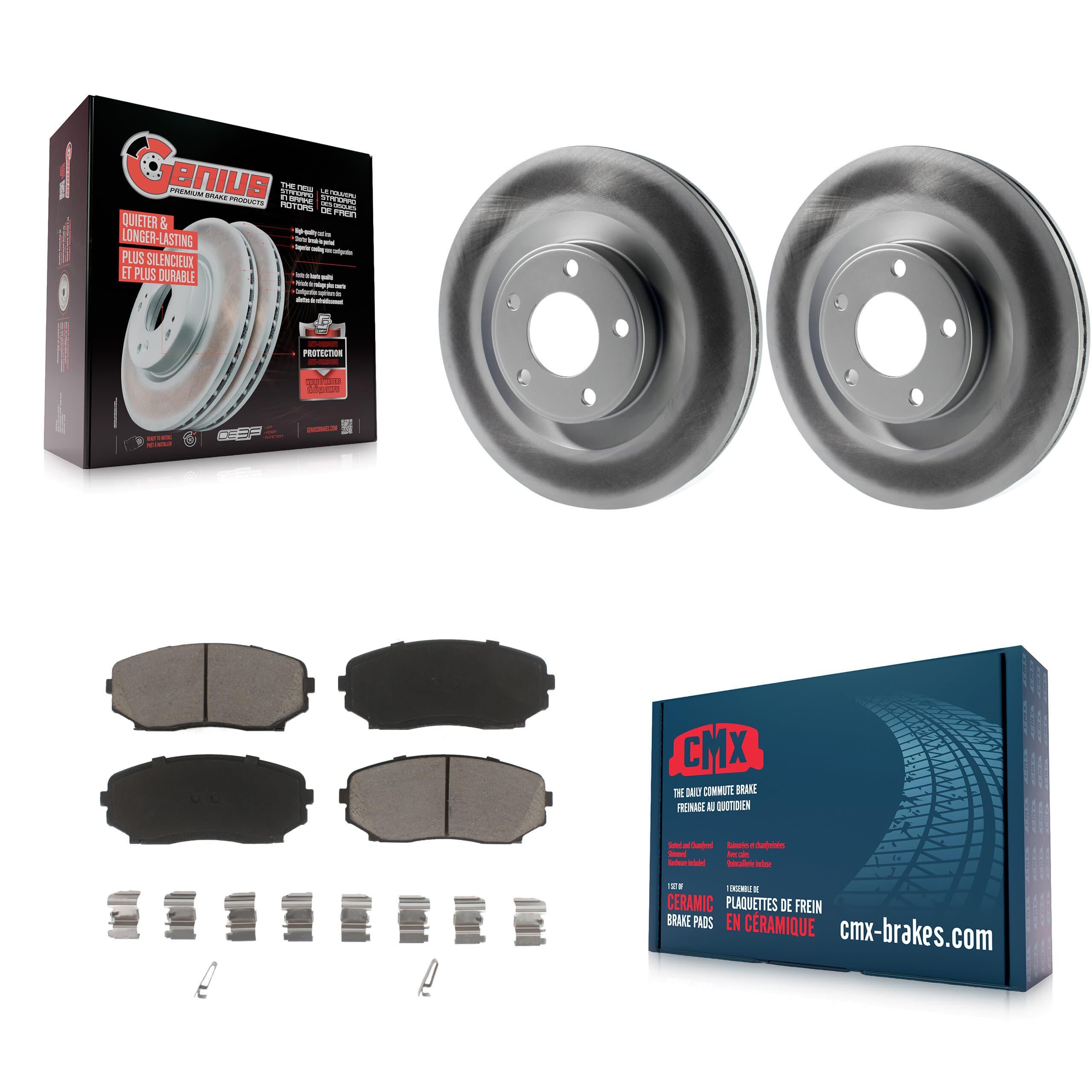 Transit Auto - KGC-100485 - Front Disc Brake Kits image 1