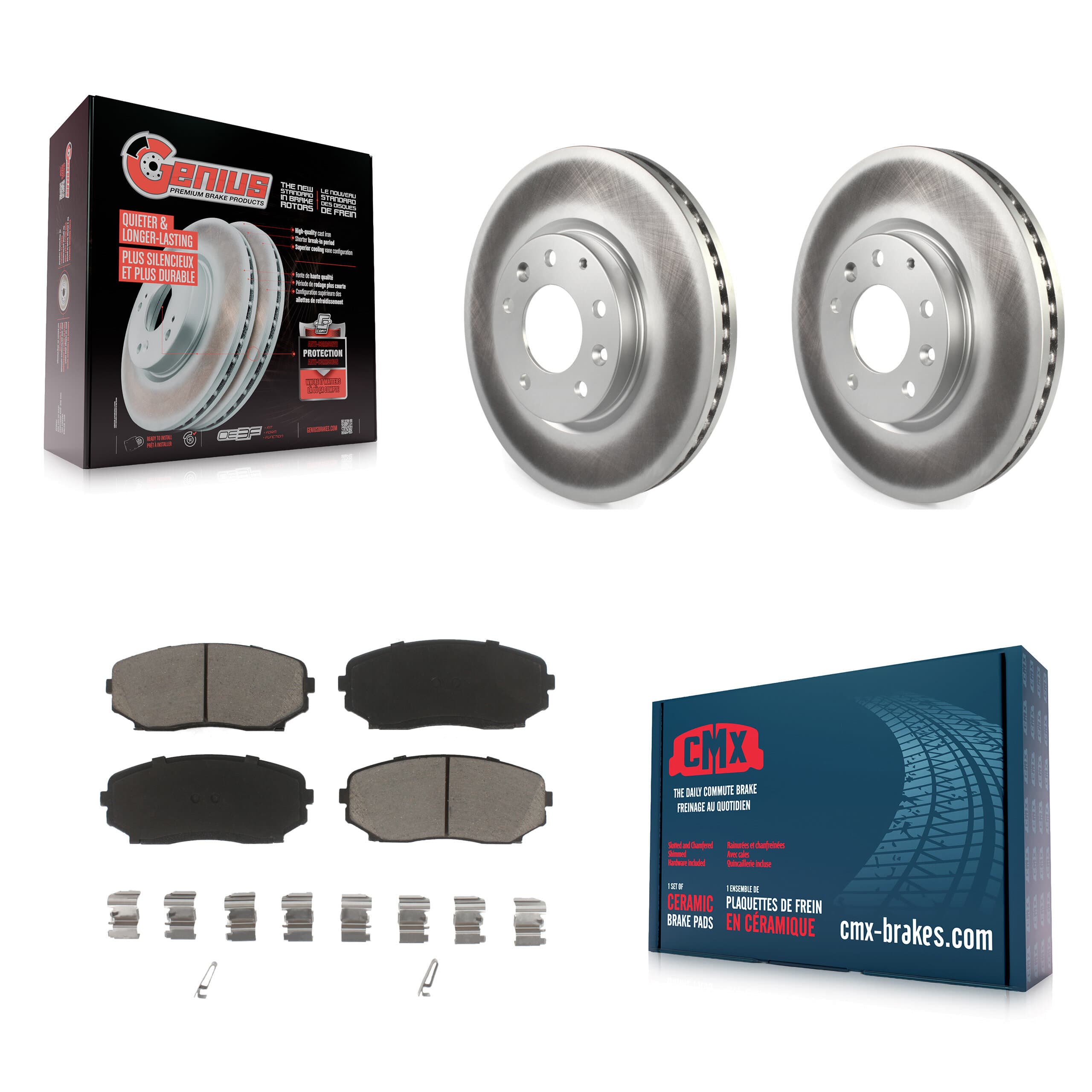 Transit Auto - KGC-100486 - Front Disc Brake Kits image 1