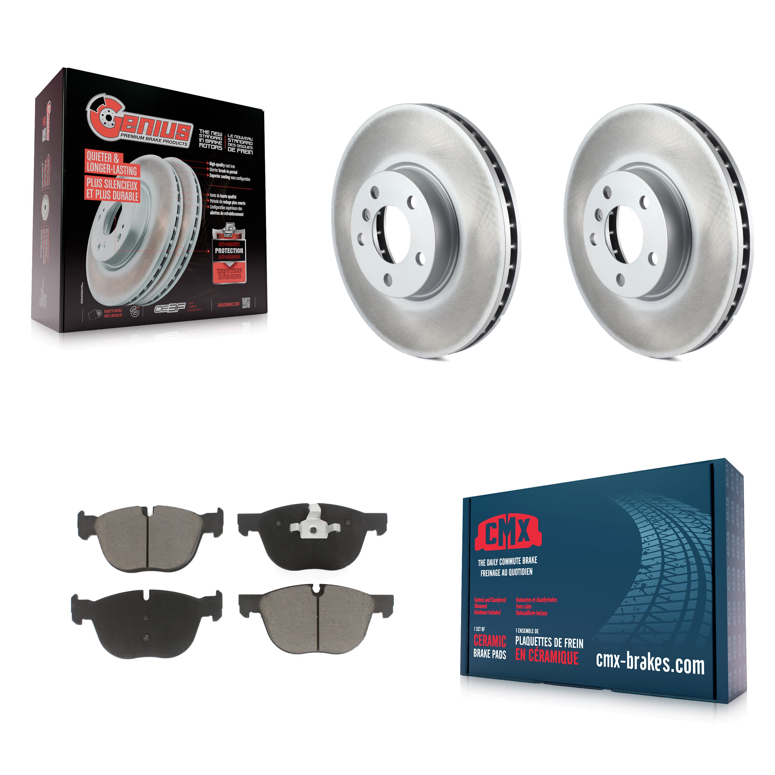 Transit Auto - KGC-100488 - Front Disc Brake Kits image 1