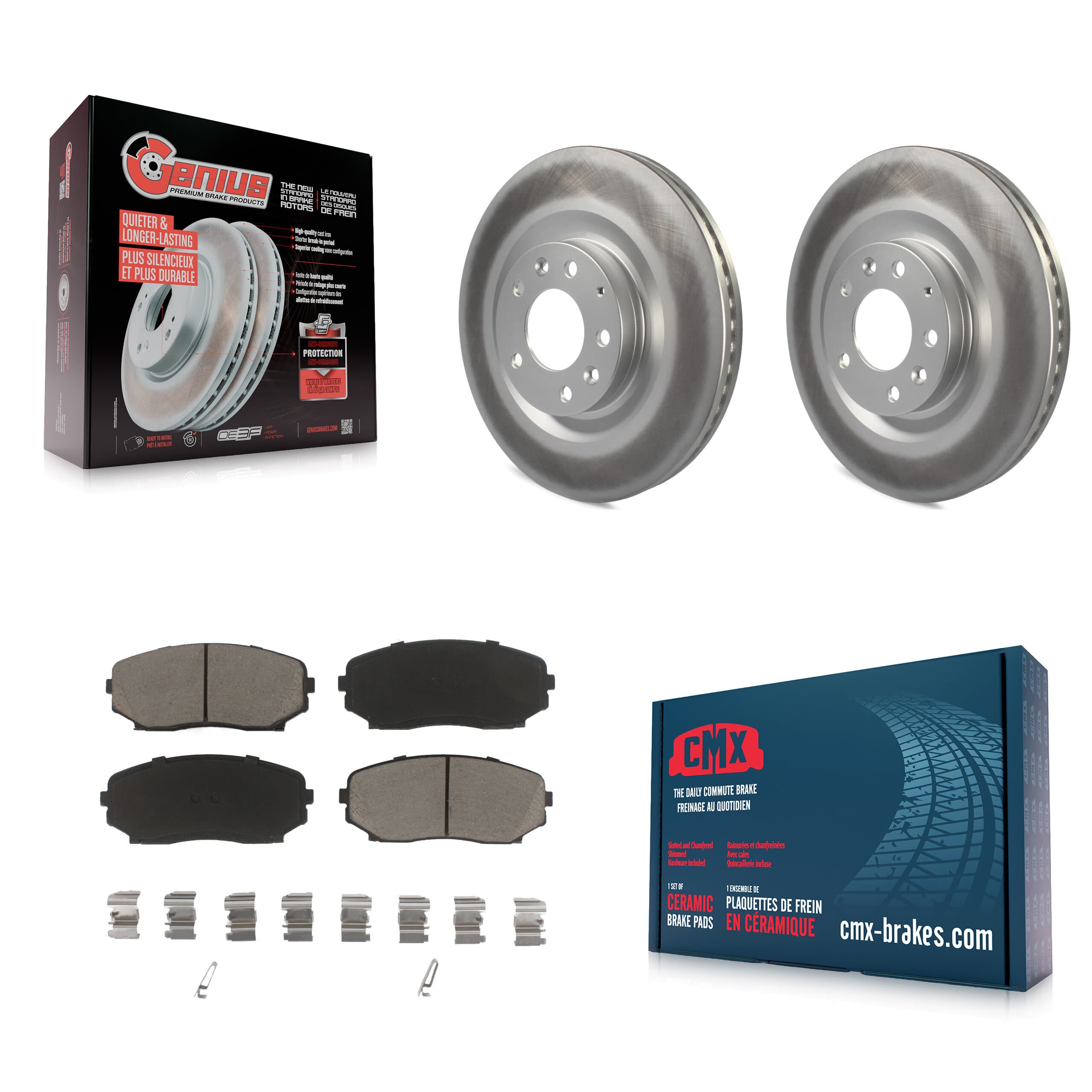 Transit Auto - KGC-100493 - Front Disc Brake Kits image 1