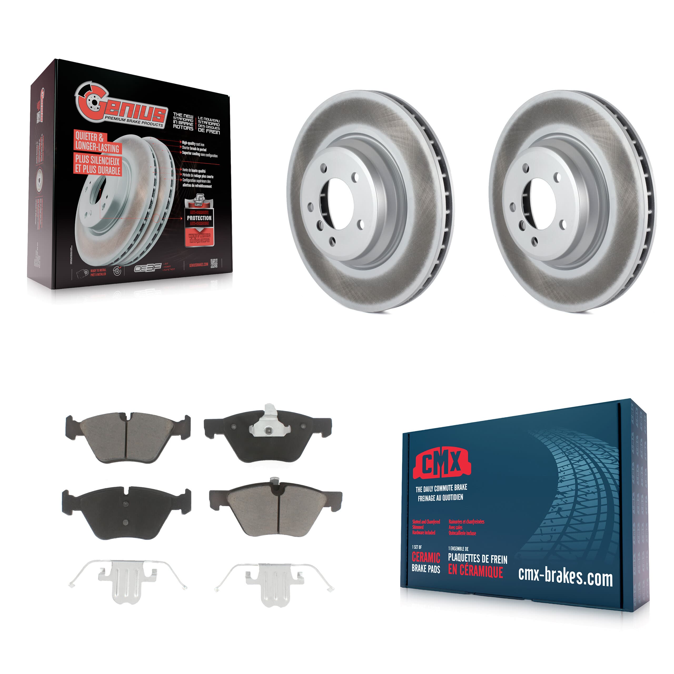 Transit Auto - KGC-100495 - Front Disc Brake Kits image 1