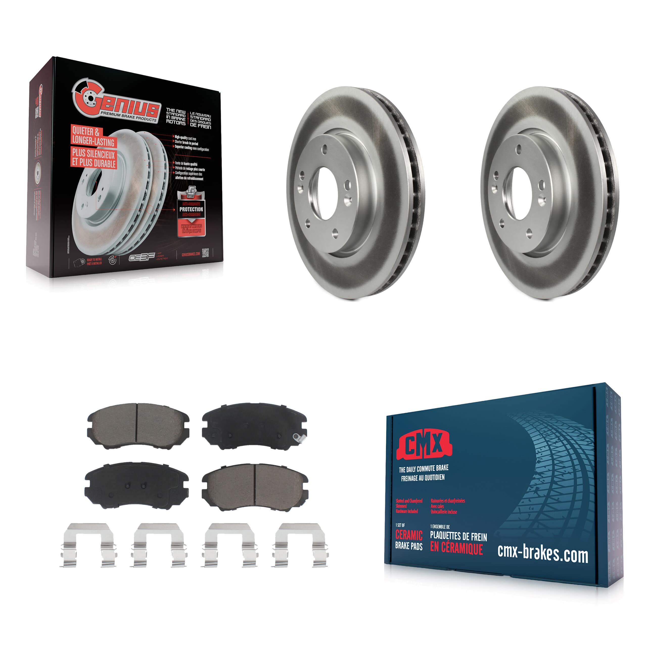 Transit Auto - KGC-100508 - Front Disc Brake Kits image 1