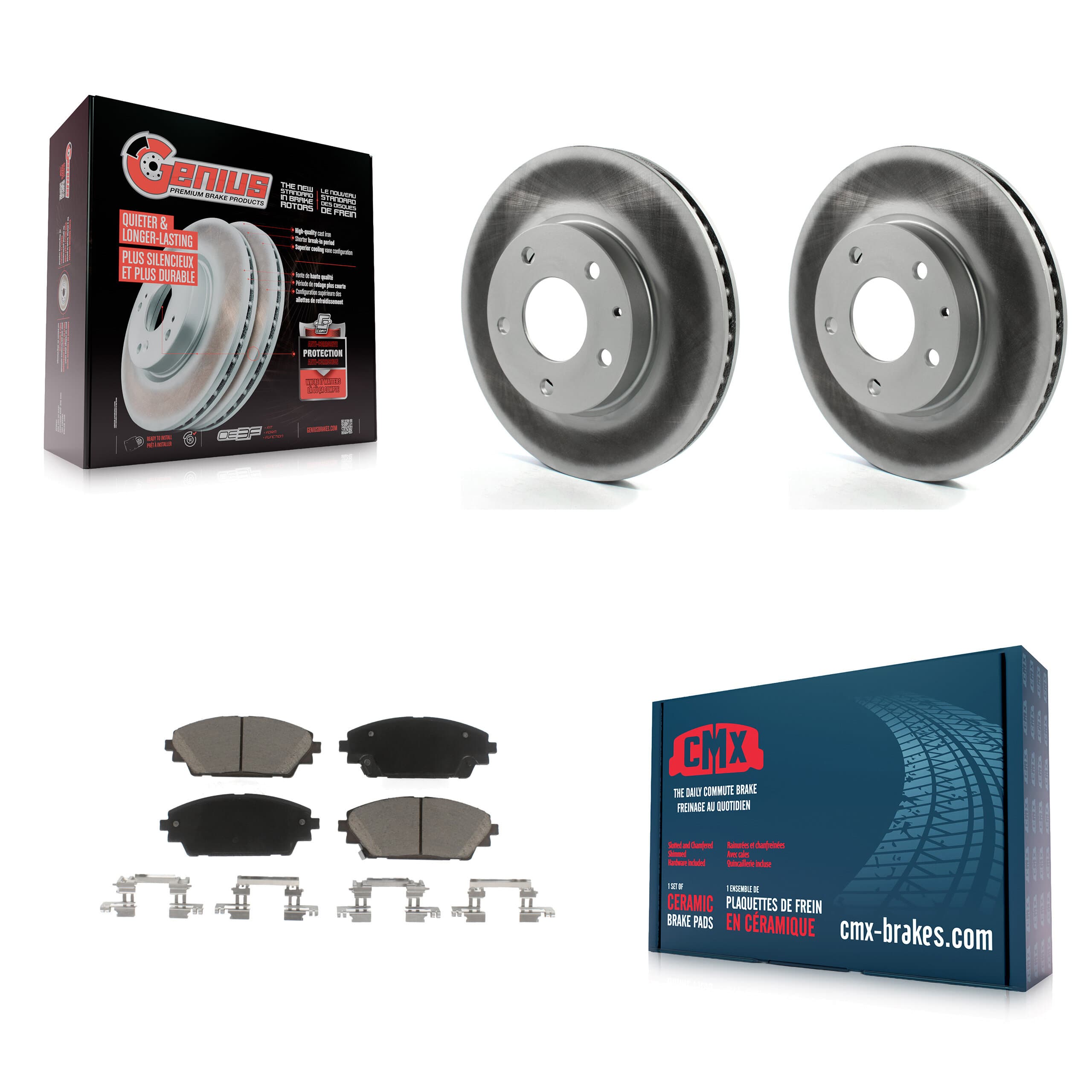 Transit Auto - KGC-100517 - Front Disc Brake Kits image 1