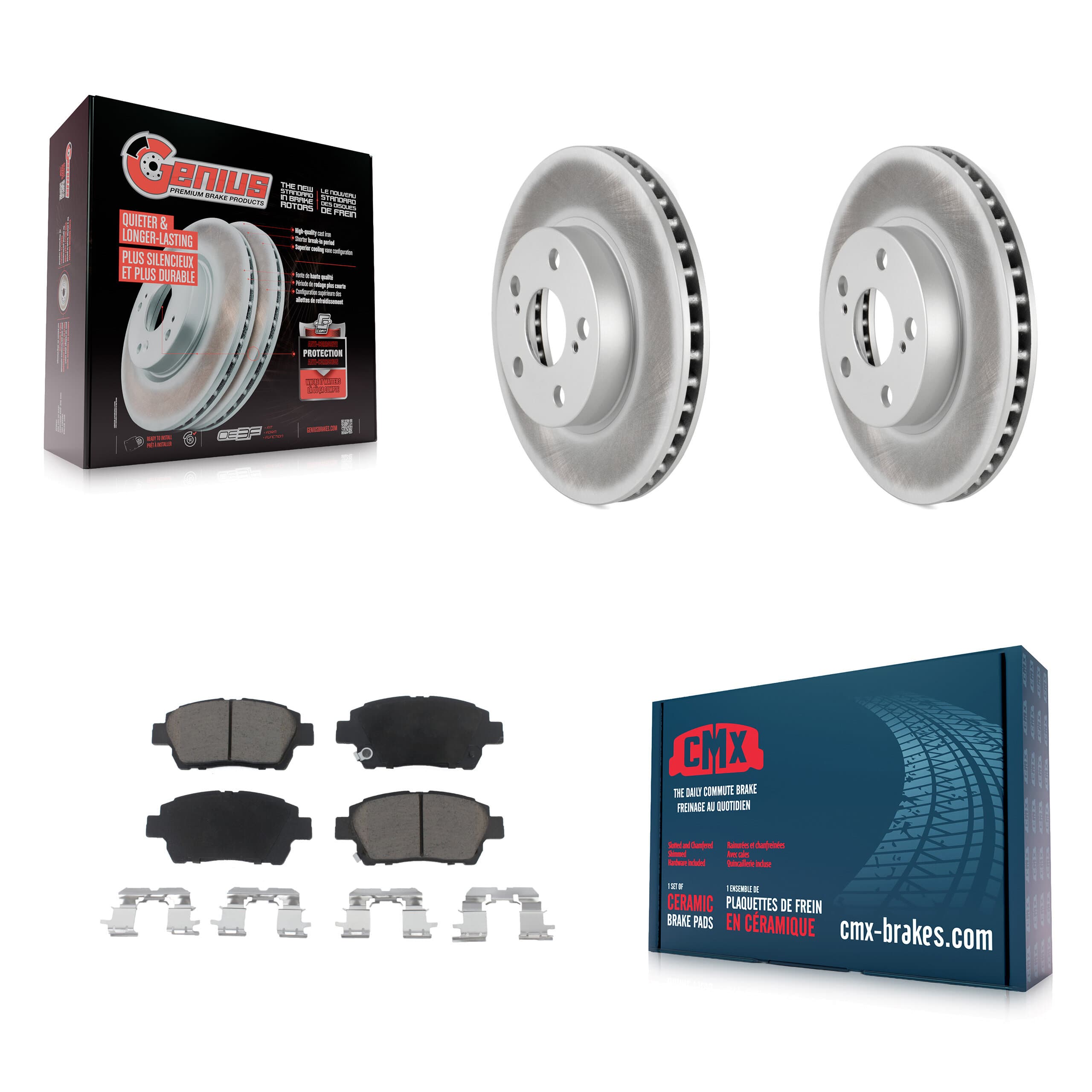 Transit Auto - KGC-100536 - Front Disc Brake Kits image 1