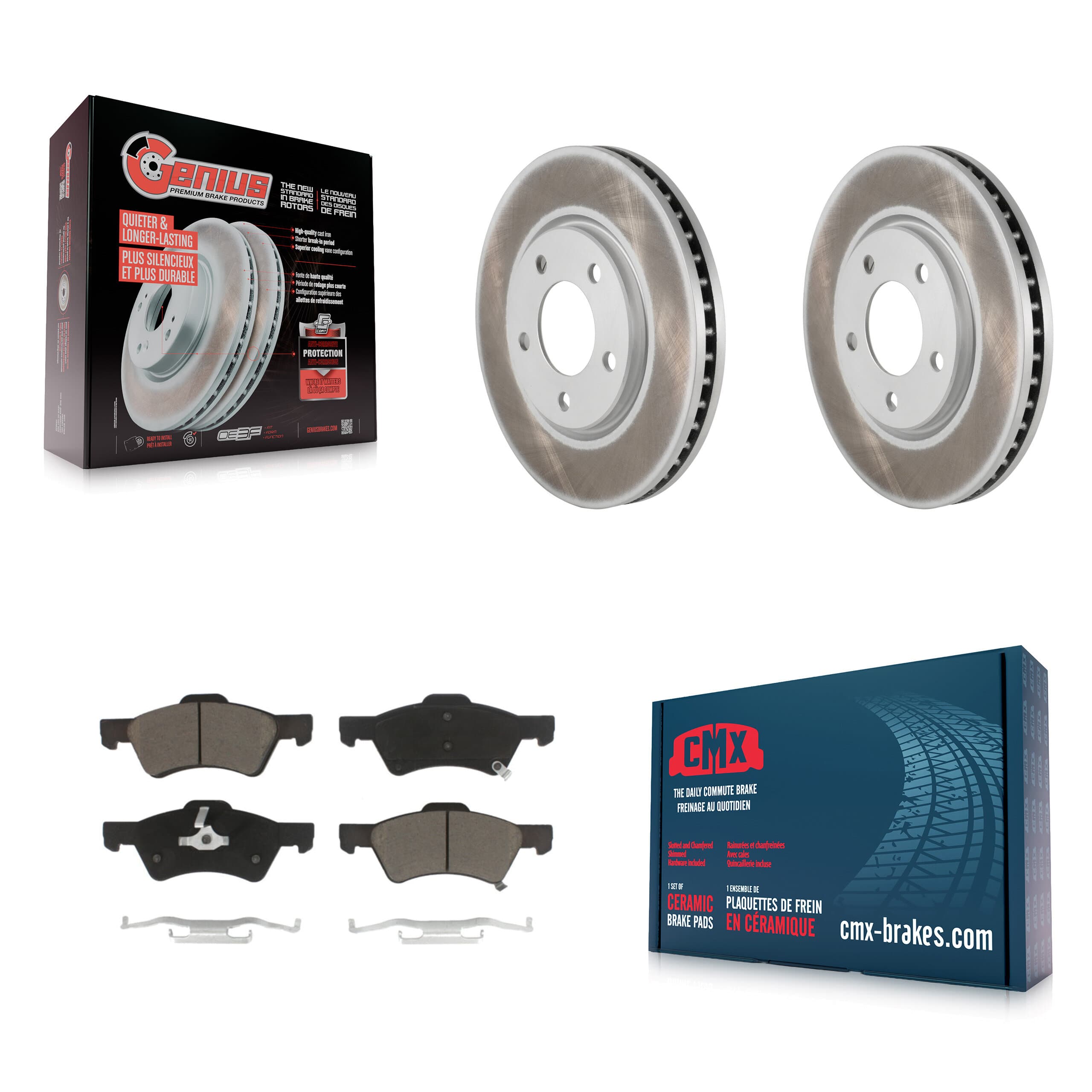 Transit Auto - KGC-100538 - Front Disc Brake Kits image 1