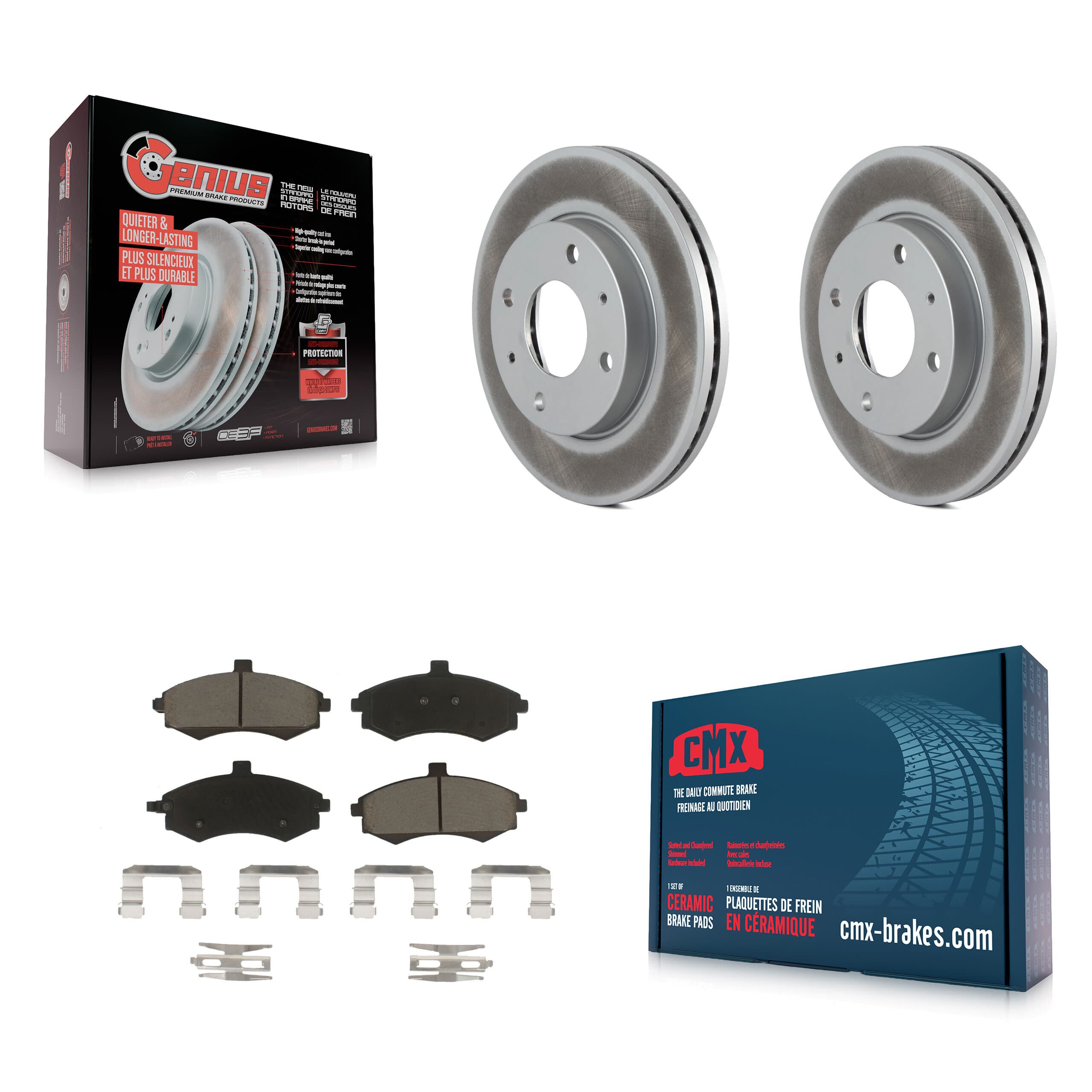 Transit Auto - KGC-100542 - Front Disc Brake Kits image 1