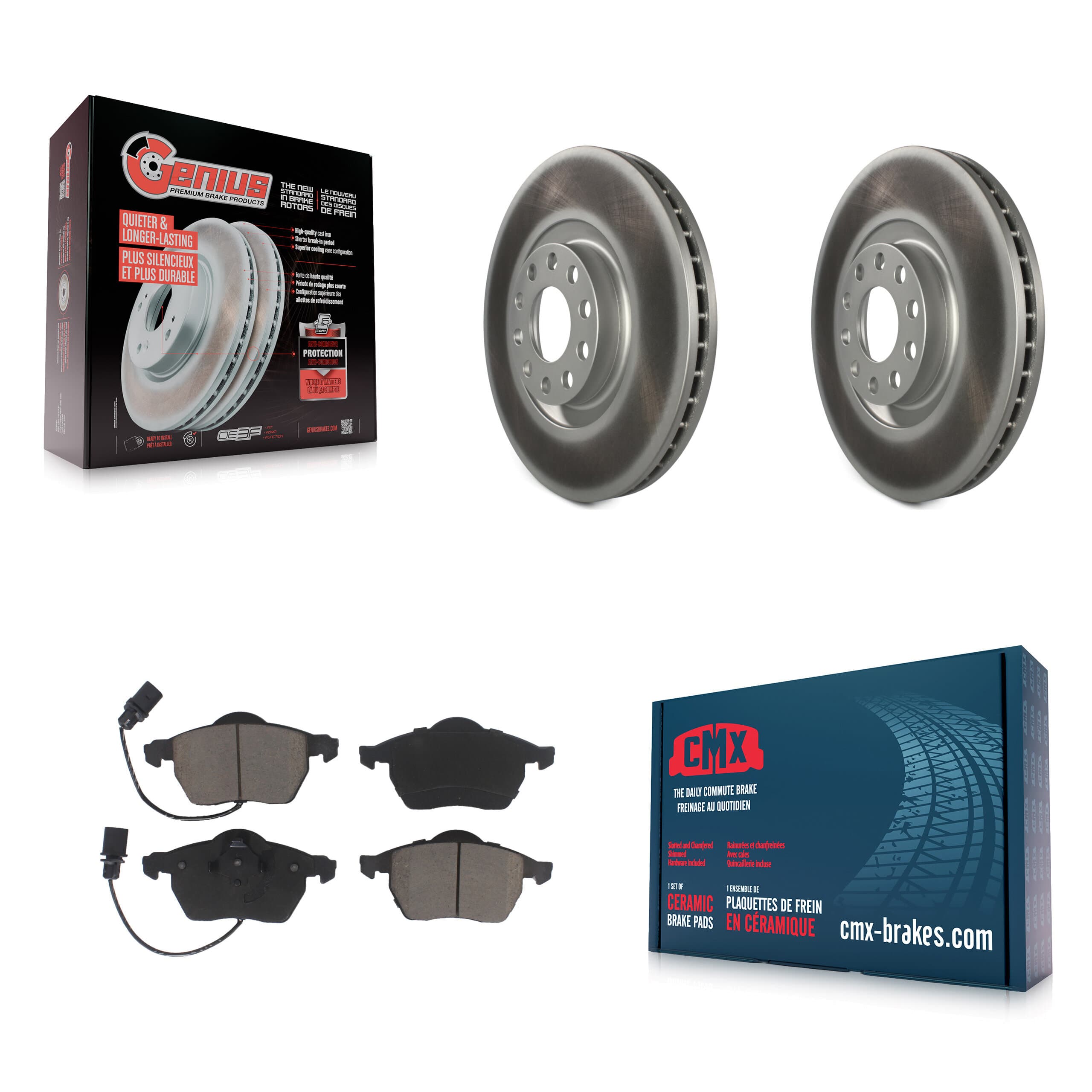 Transit Auto - KGC-100546 - Front Disc Brake Kits image 1