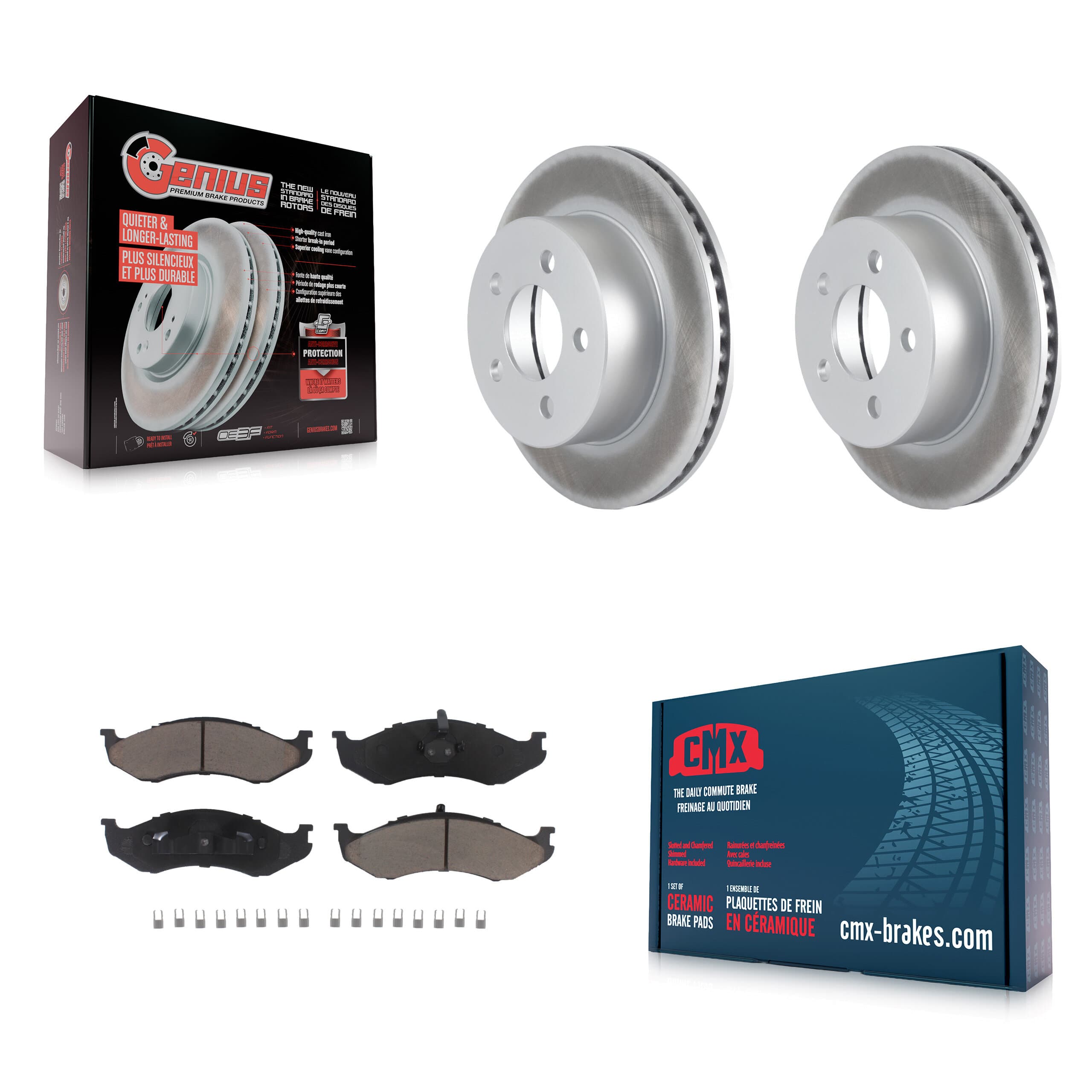 Transit Auto - KGC-100551 - Front Disc Brake Kits image 1