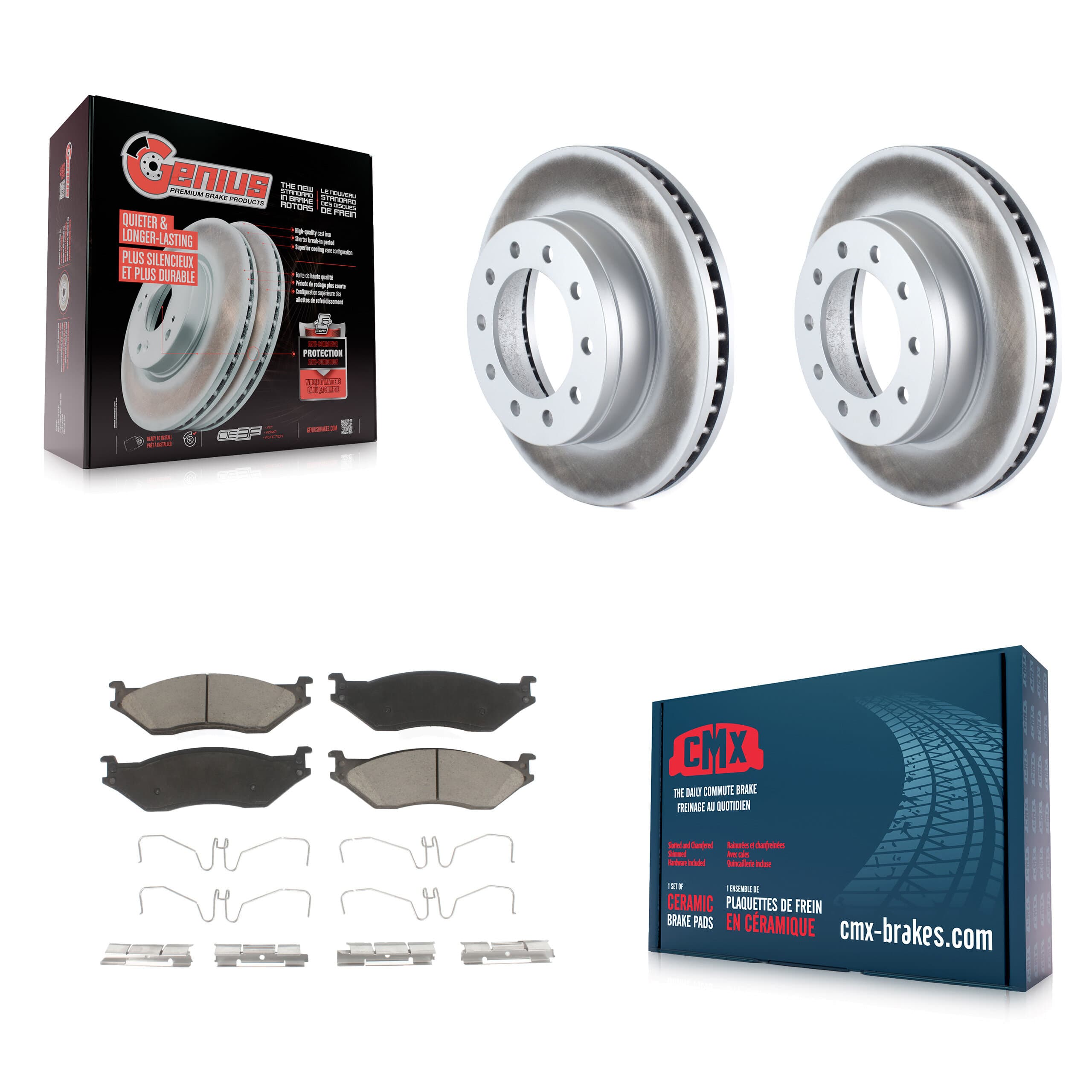 Transit Auto - KGC-100553 - Front Disc Brake Kits image 1