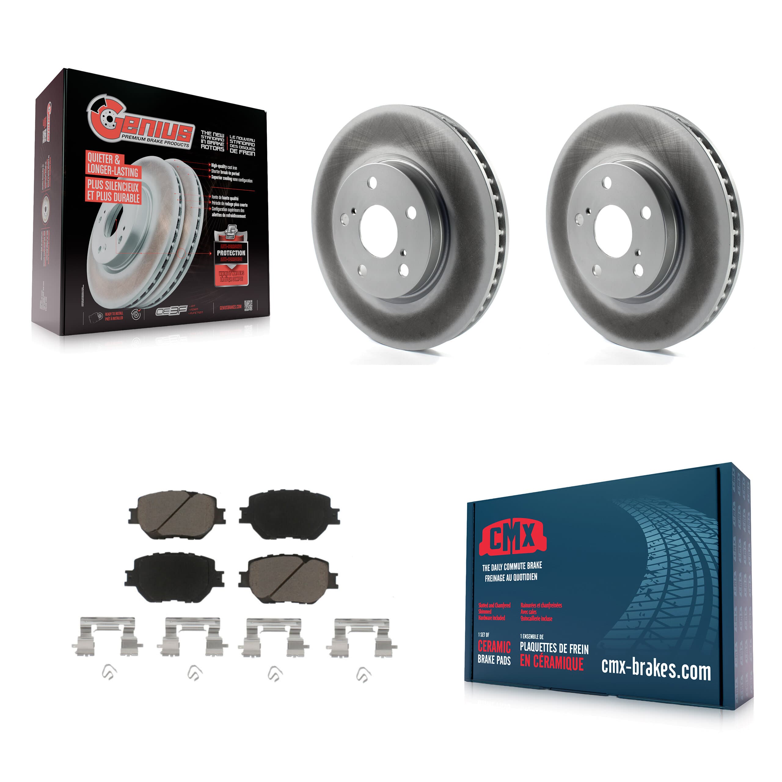 Transit Auto - KGC-100576 - Front Disc Brake Kits image 1