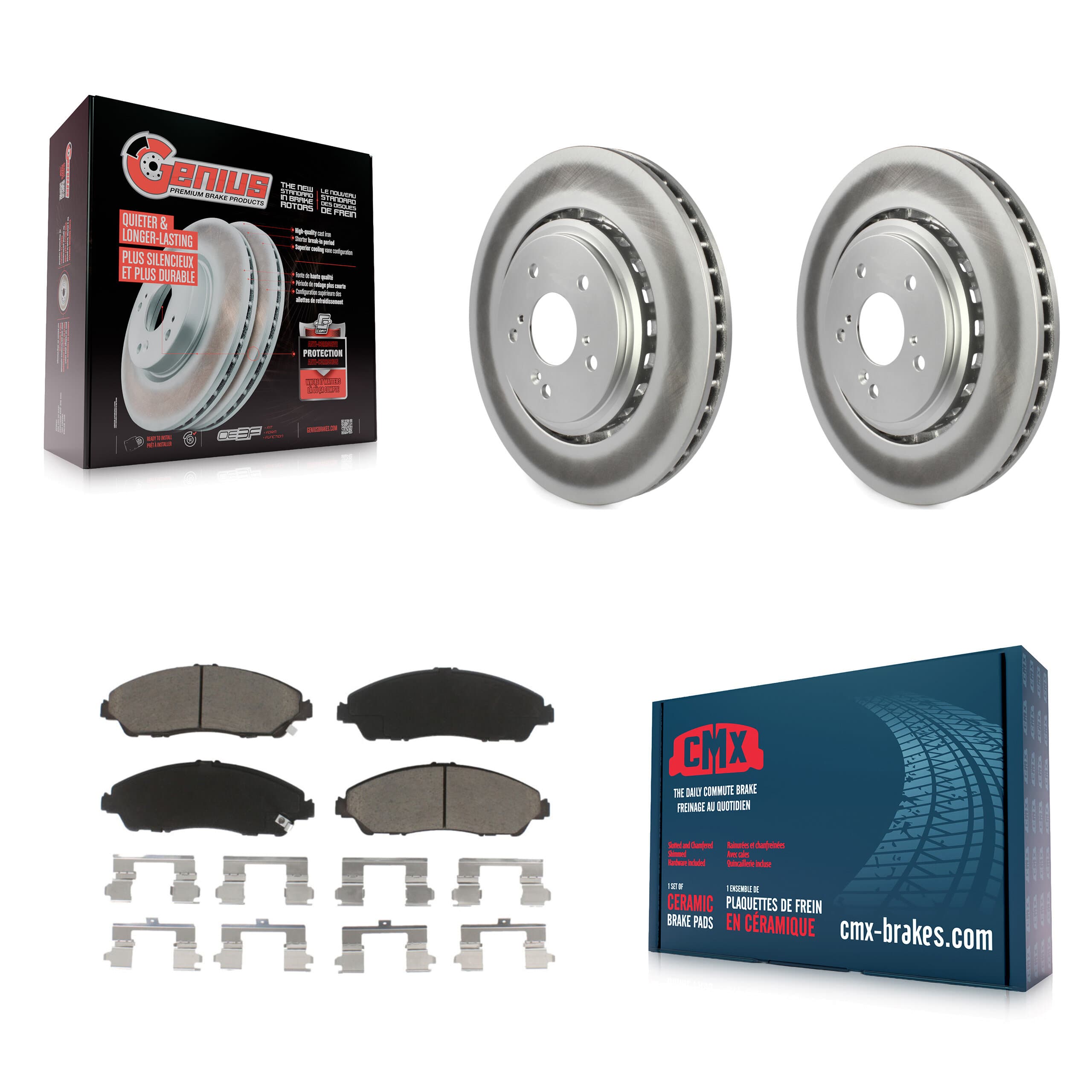 Transit Auto - KGC-100585 - Front Disc Brake Kits image 1