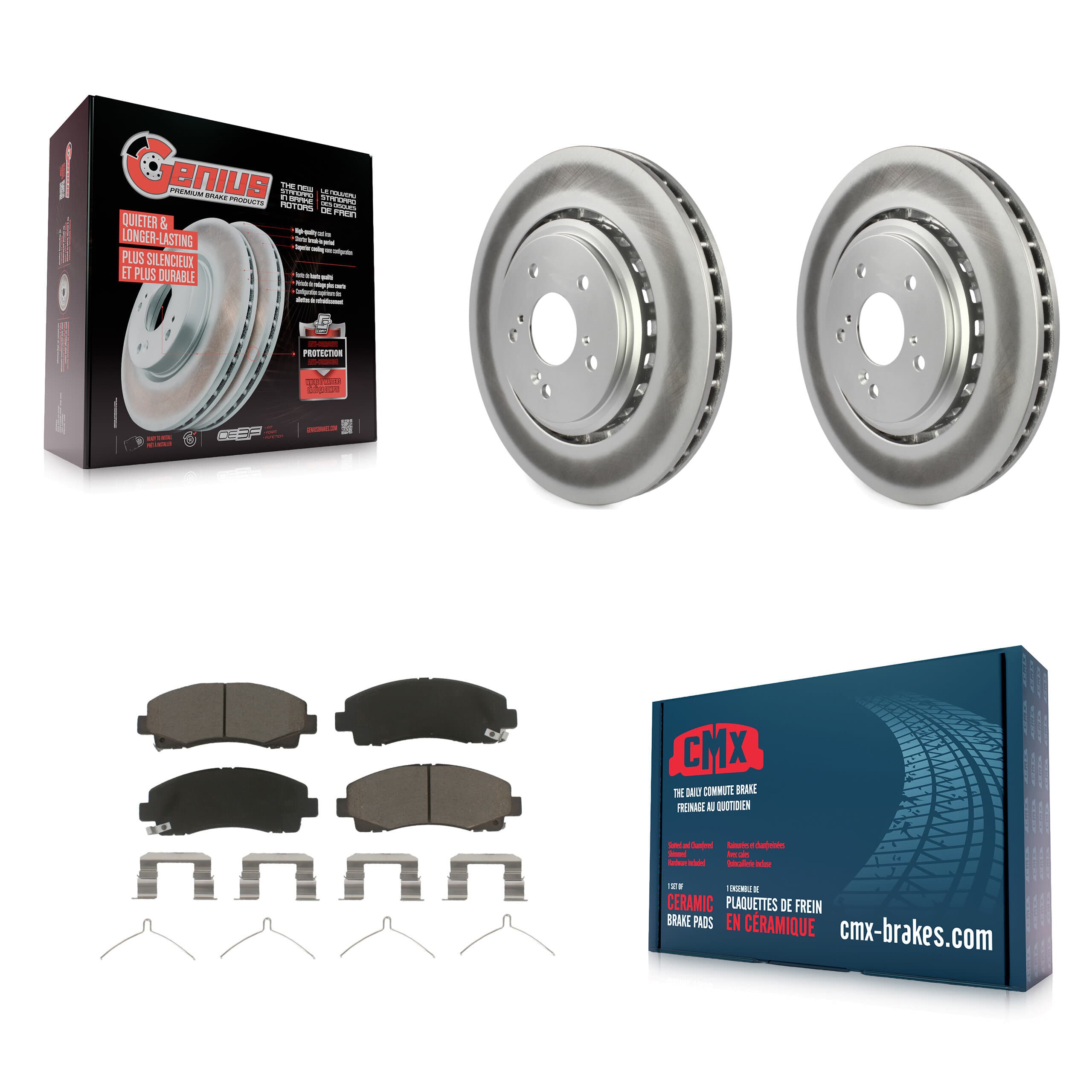 Transit Auto - KGC-100586 - Front Disc Brake Kits image 1