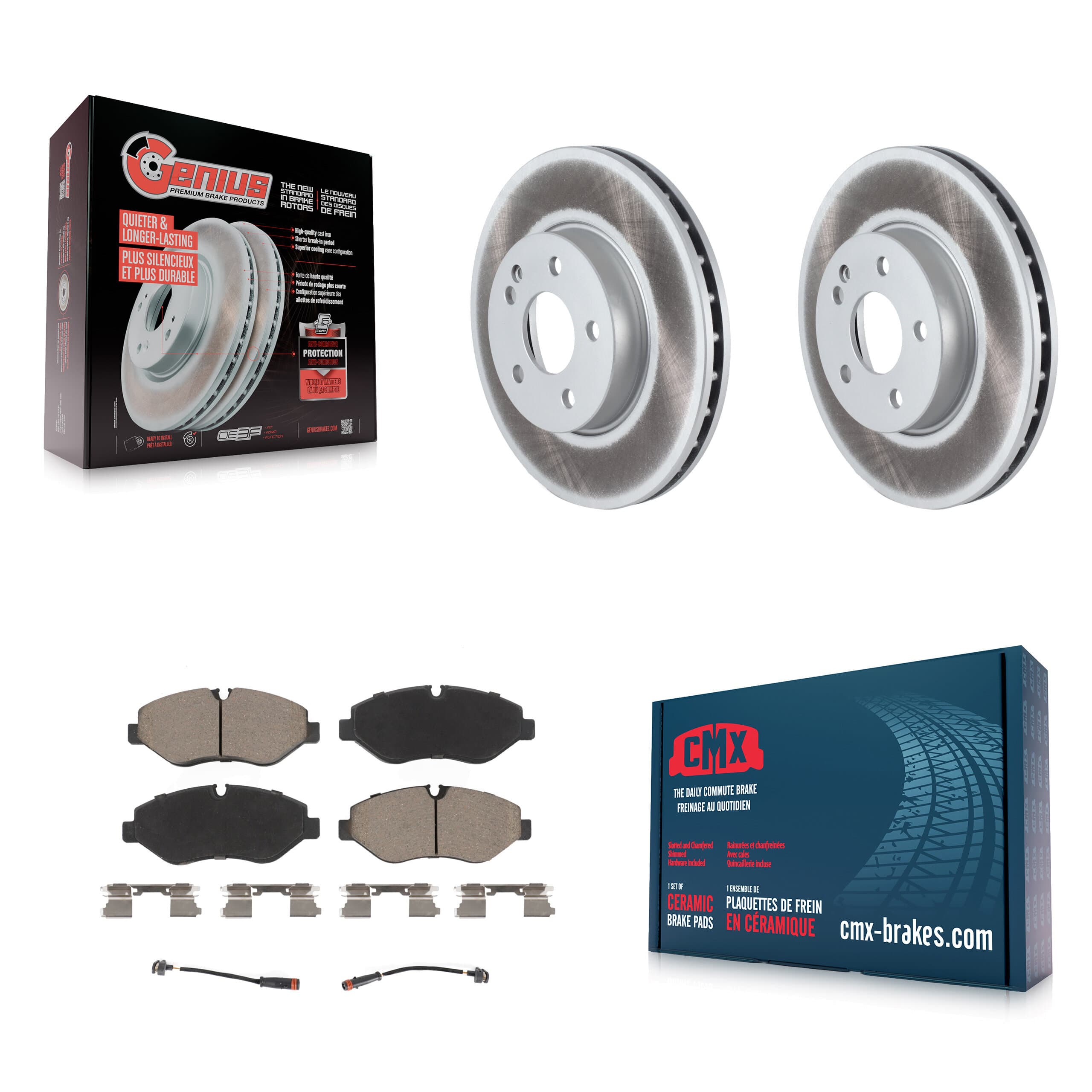 Transit Auto - KGC-100597 - Front Disc Brake Kits image 1