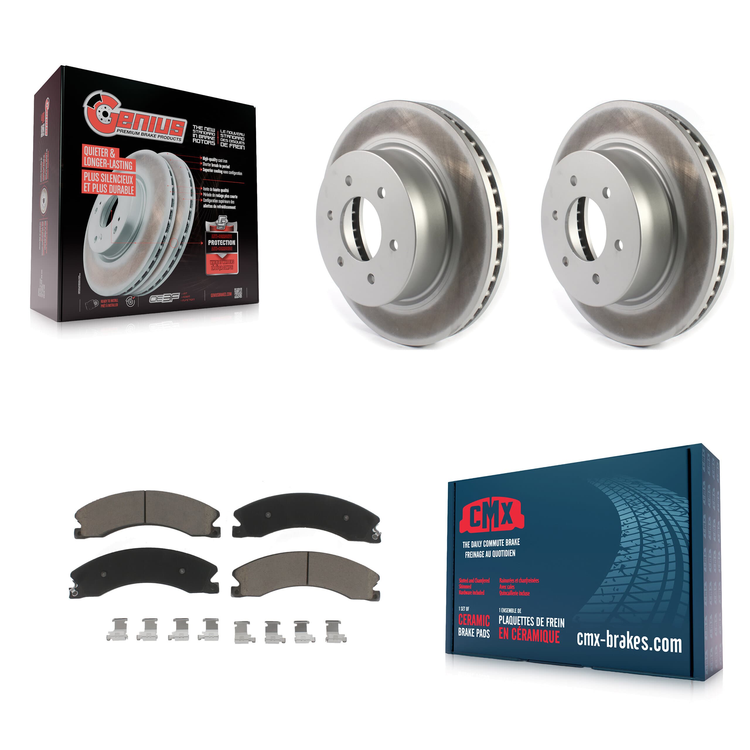 Transit Auto - KGC-100598 - Front Disc Brake Kits image 1